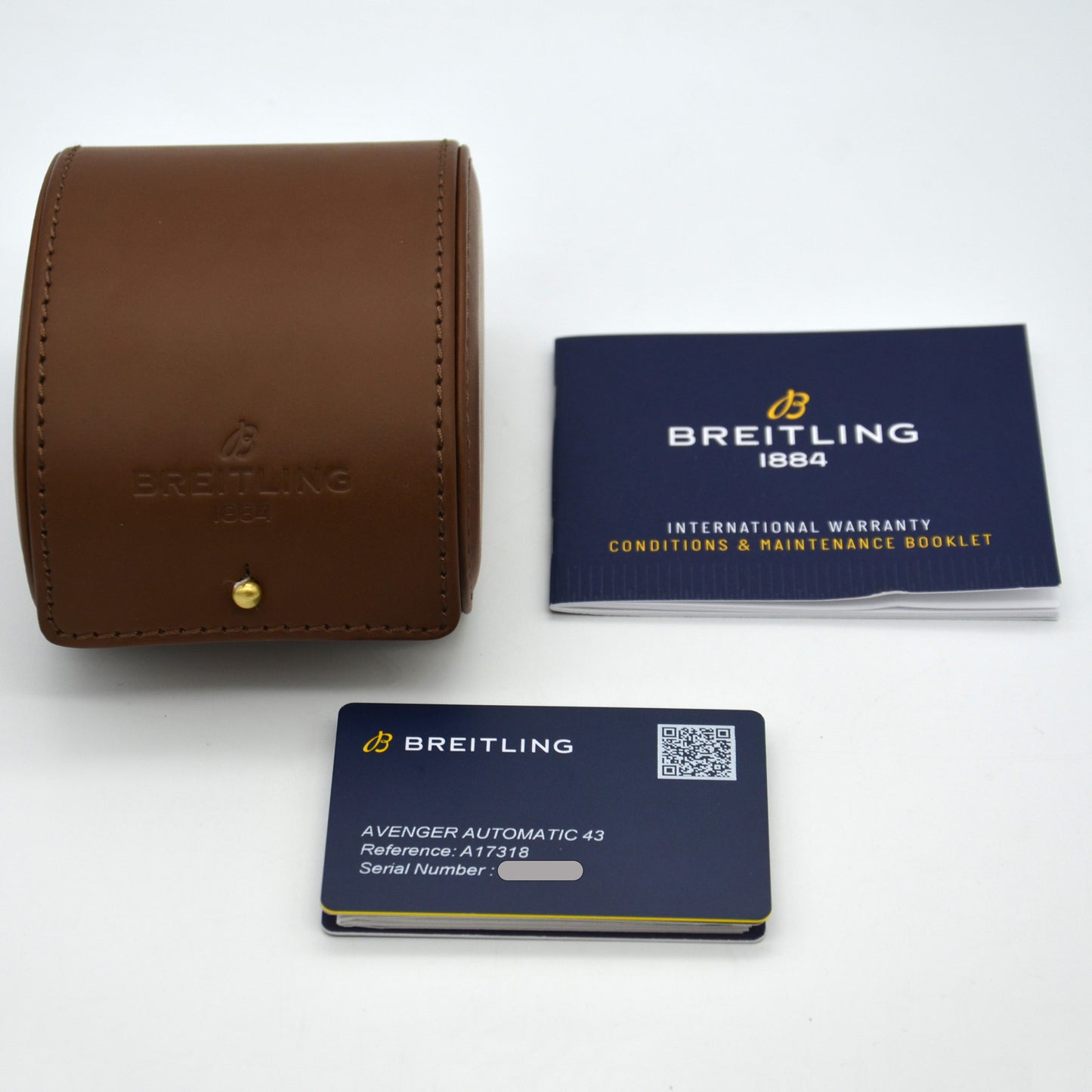 BREITLING AVENGER AUTOMATIC 43 BLACK DIAL A17318101B1X1