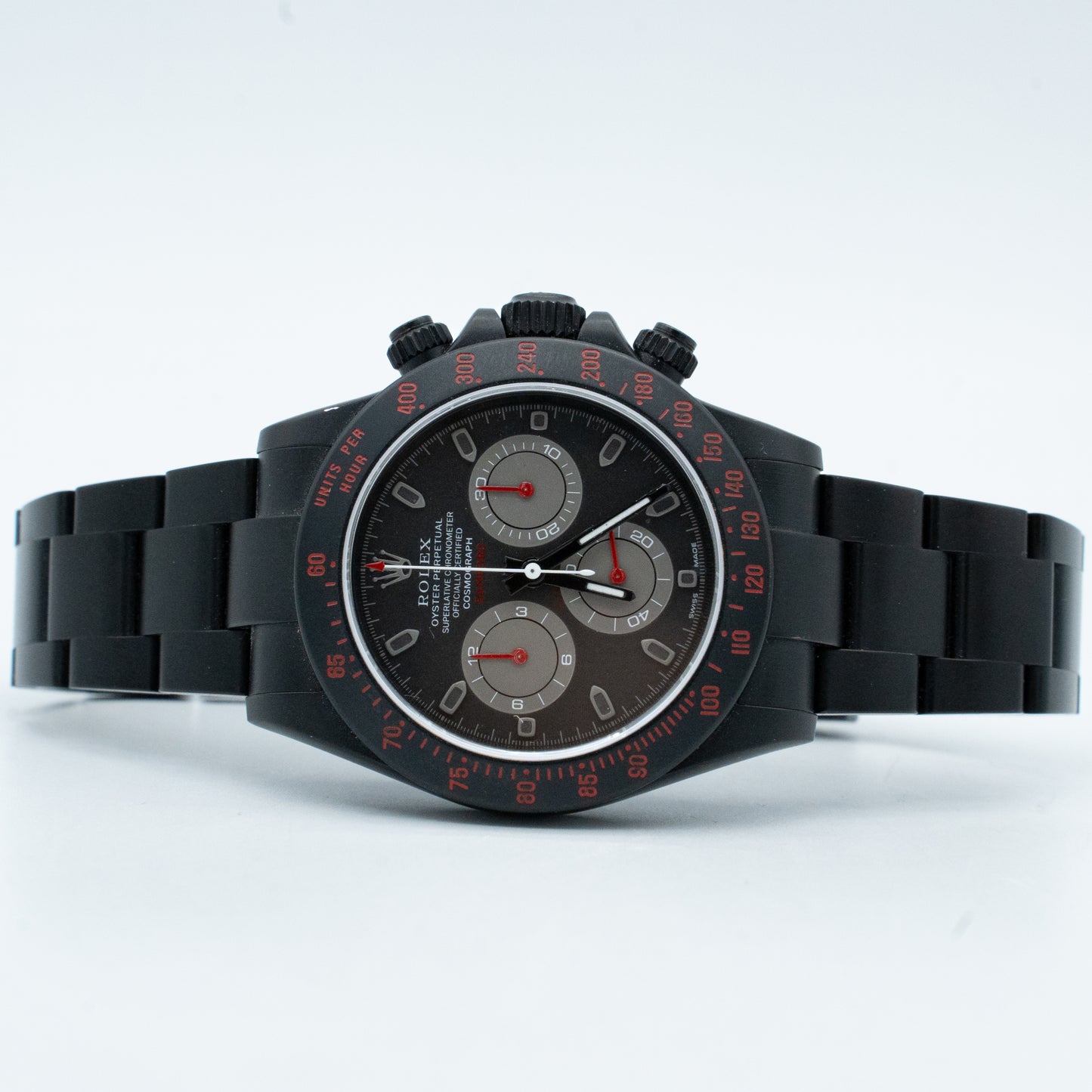 Rolex Daytona Bamford Black PVD 116520 40mm Original Box & Paper 2015