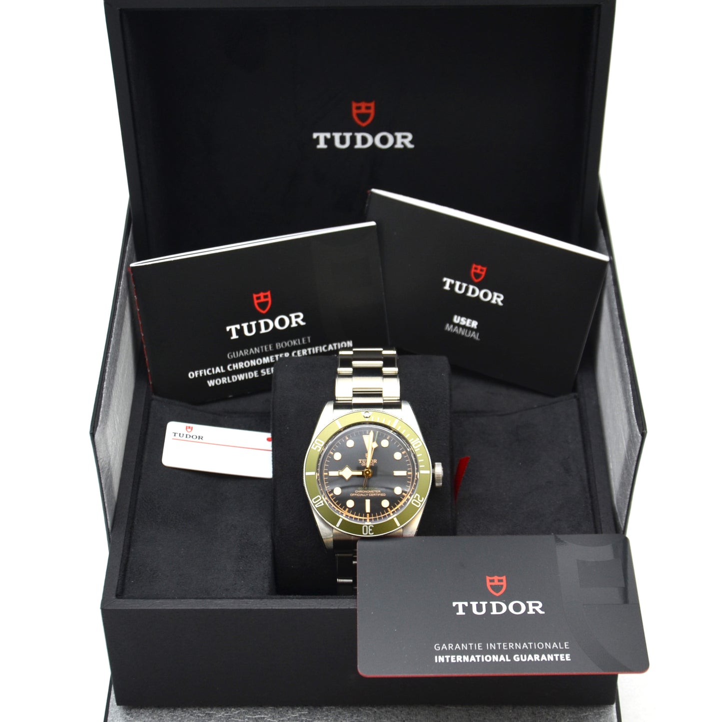 Tudor Heritage Black Bay Harrods Exclusive Automatic 41mm Steel Men Watch 79230G
