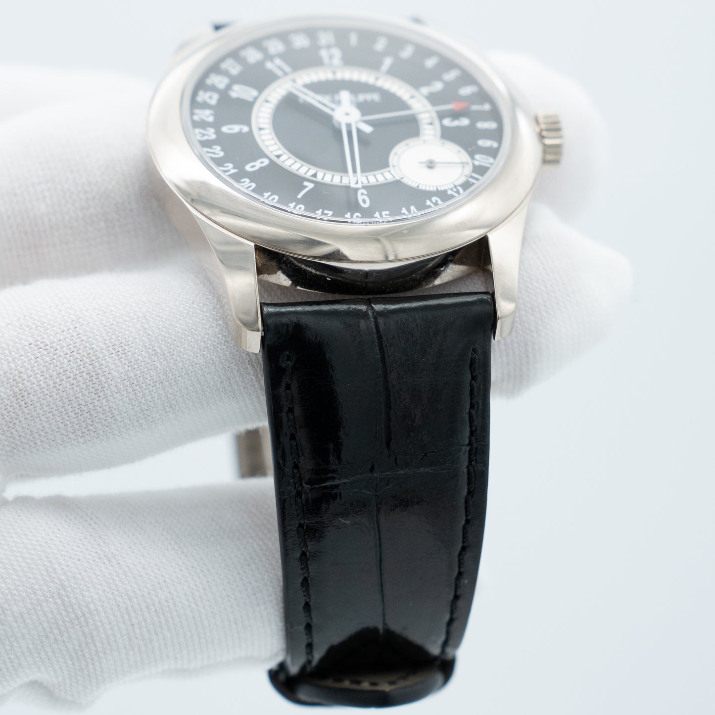 Patek Philippe Calatrava Automatic Men's 18kt White Gold Watch 6006G-001