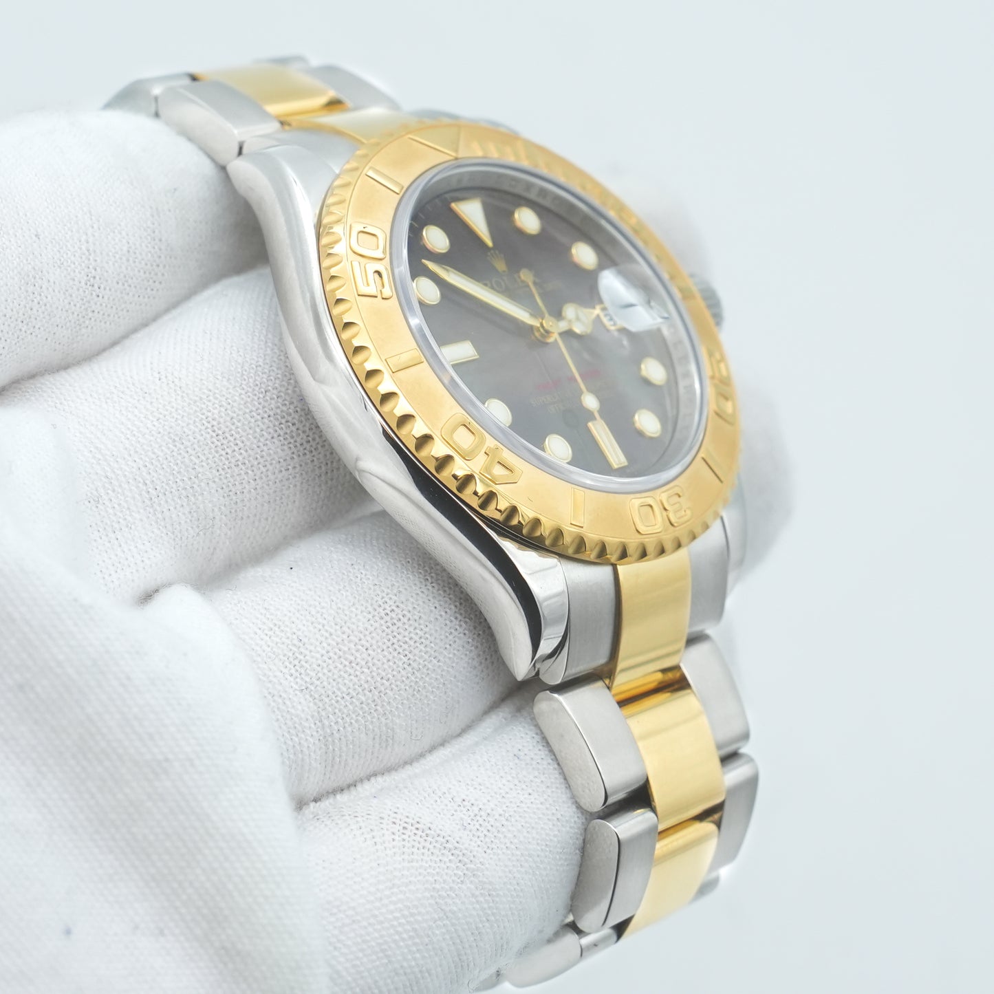 Rolex Yacht Master 40mm 16623 Tahitian MOP Steel/Gold 2009
