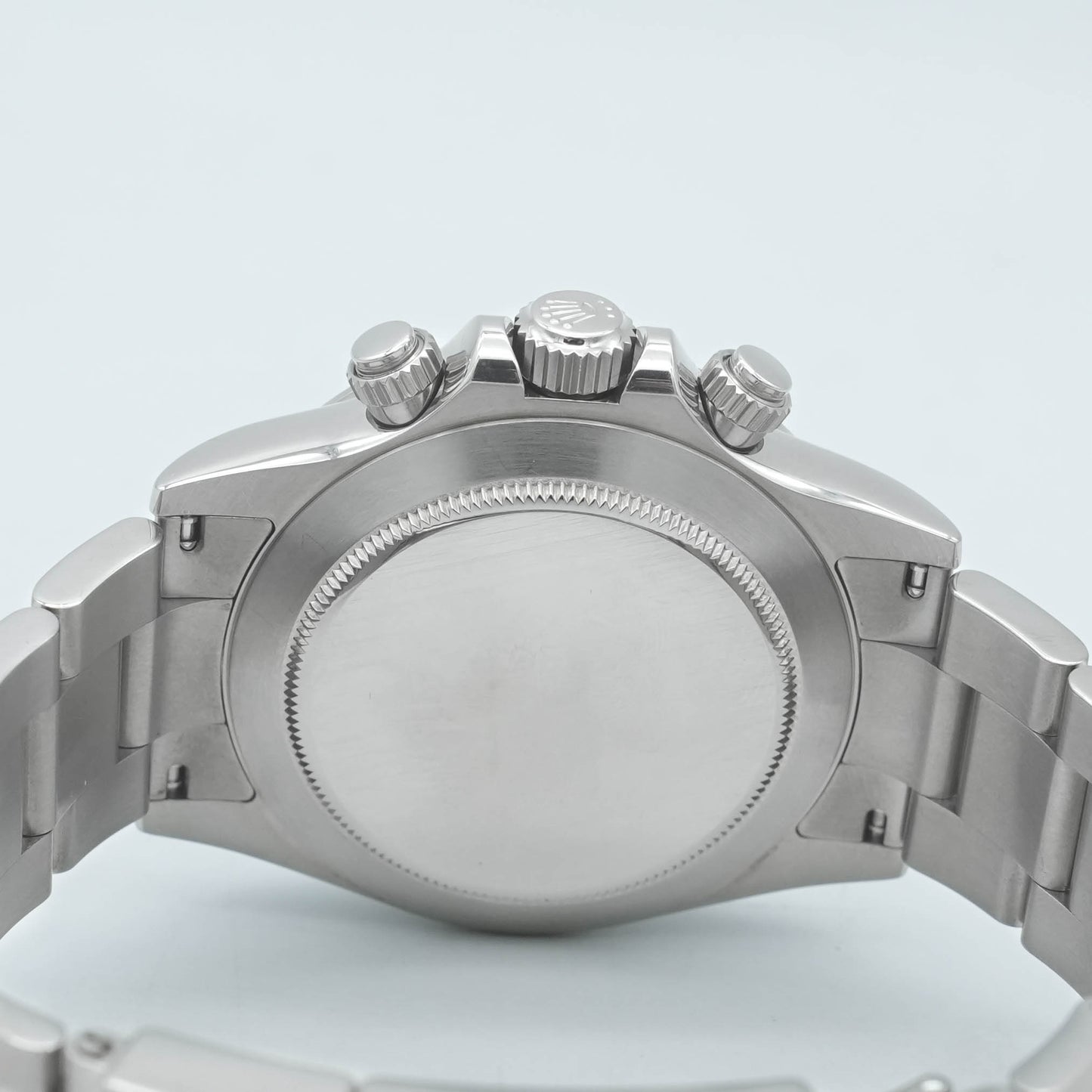 Rolex Daytona Cosmograph Scrambled Serial 116520 40mm Black Dial Stainless Steel