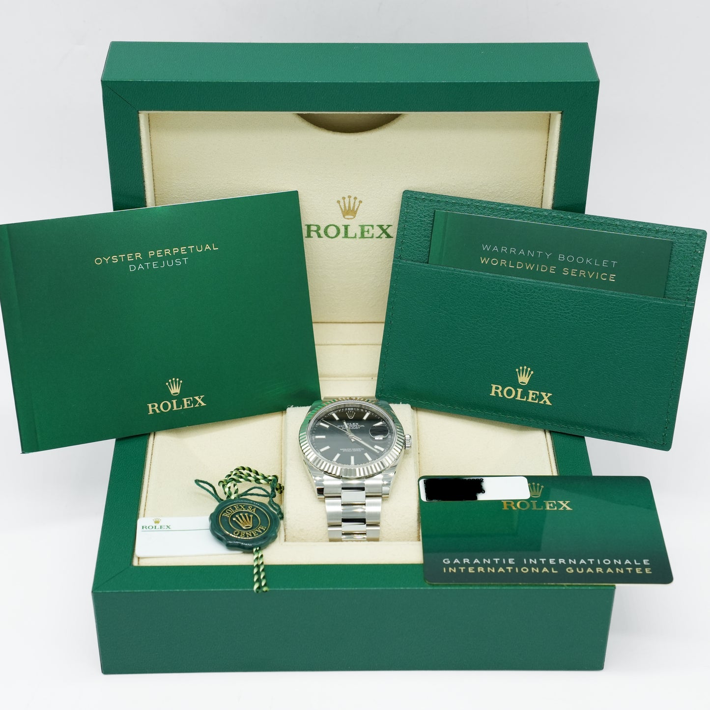Rolex Datejust Black Dial 126334 Fluted Bezel Jubilee Bracelet 41MM 2021
