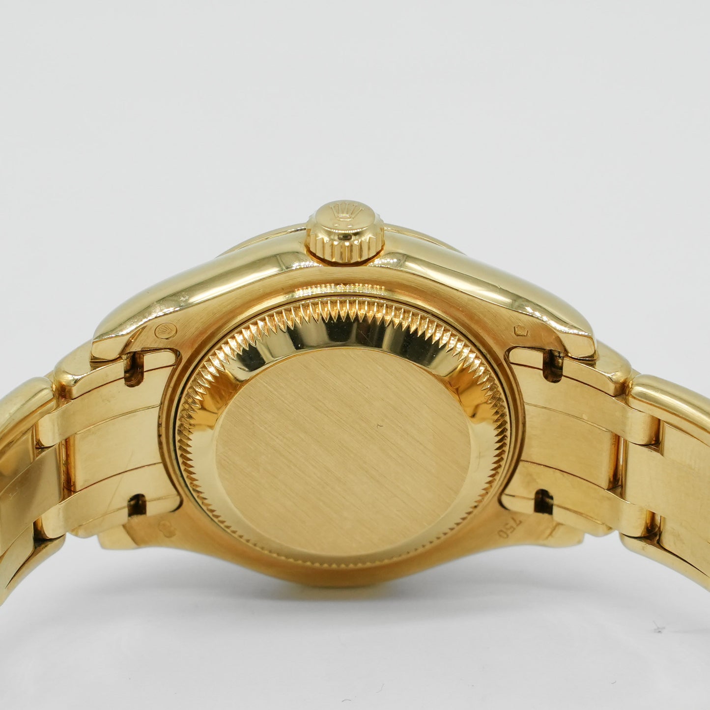 Rolex 18K Yellow Gold 80298 Lady-Datejust Pearlmaster with 2023 Service Card