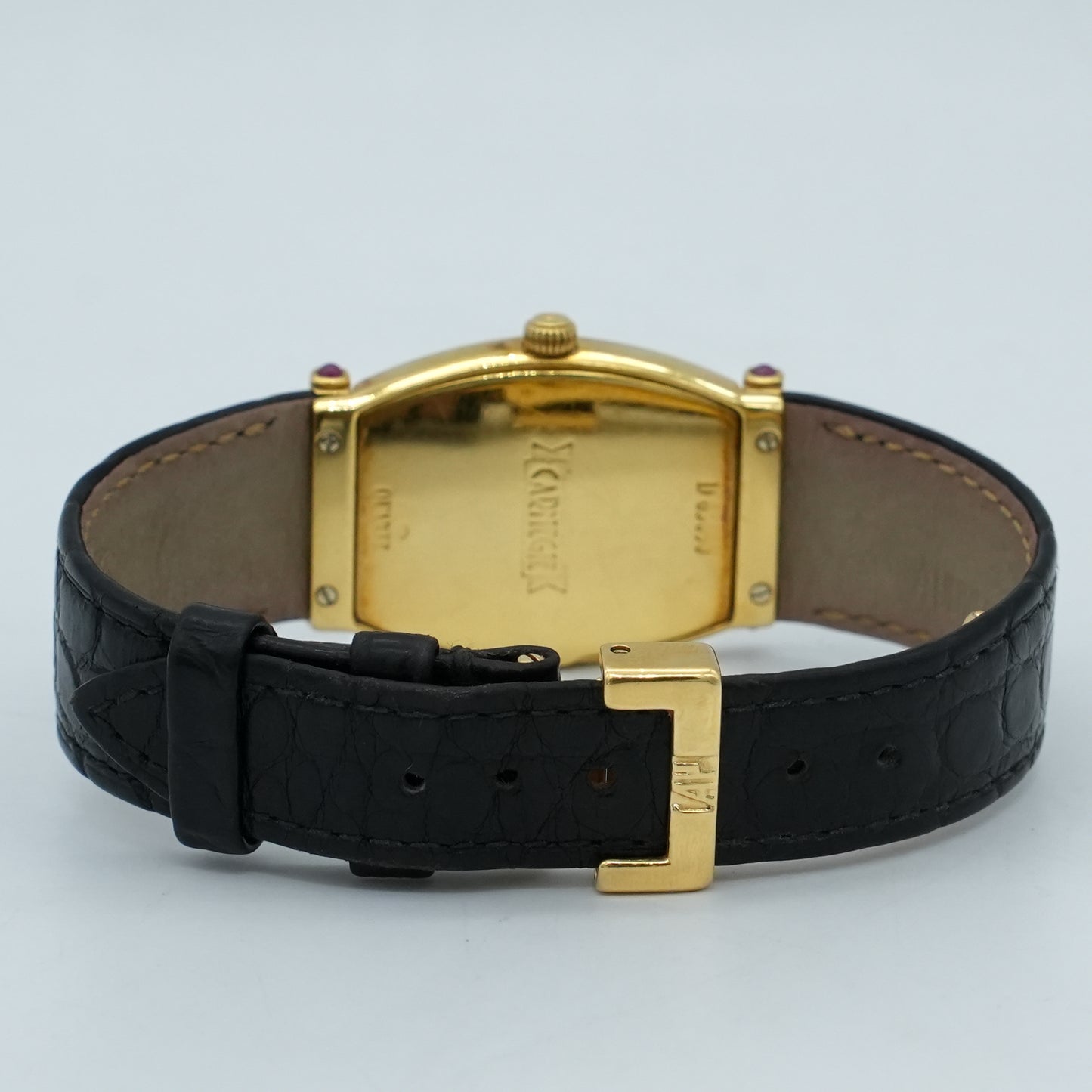 Audemars Piguet Carnegie 14941 diamond bezel ladies watch 18kt yellow gold