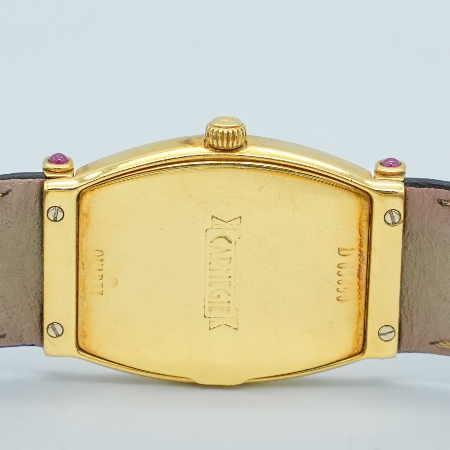 Audemars Piguet Carnegie 14941 diamond bezel ladies watch 18kt yellow gold