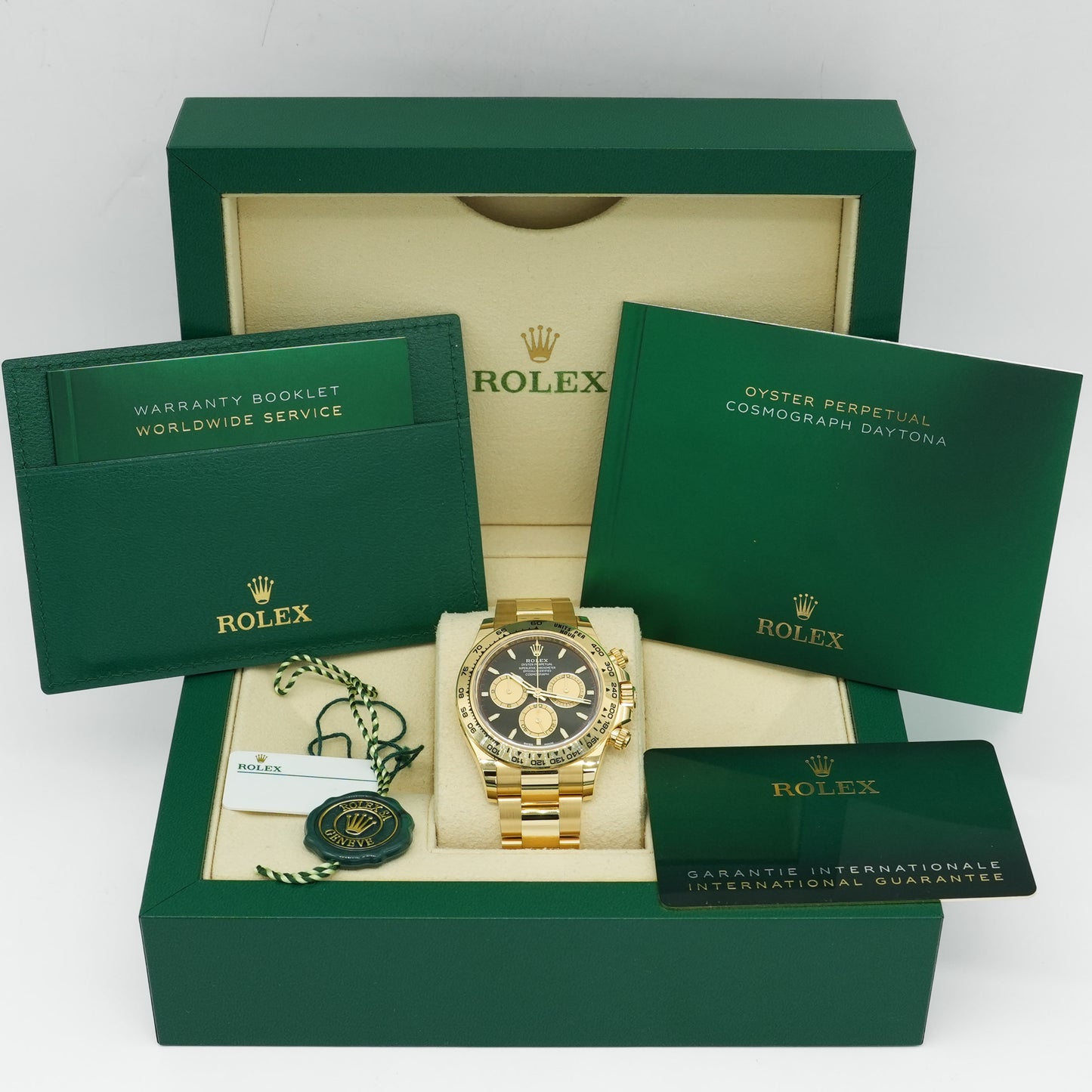 Rolex Daytona 40mm 126508 18K Yellow Gold Black Dial