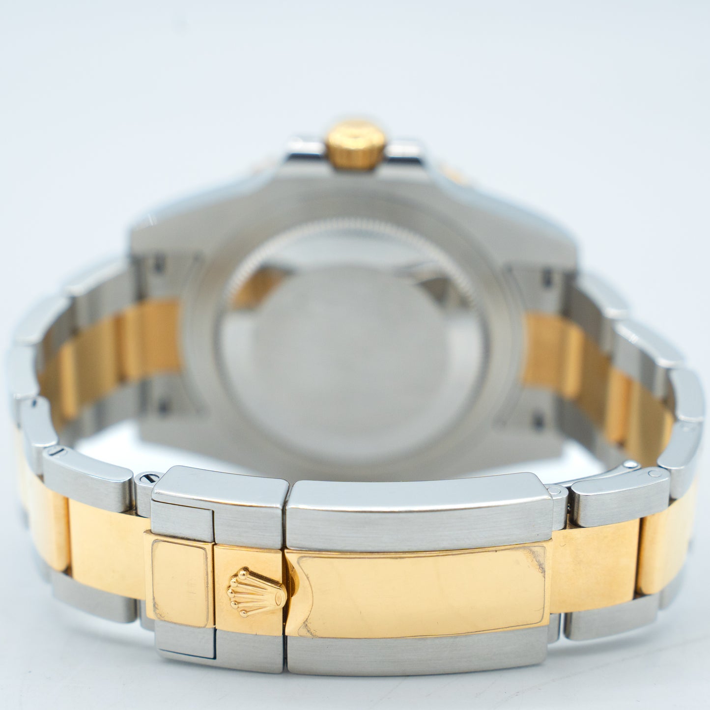 Rolex GMT-Master II Gold & Steel 116713LN Oyster Bracelet Black Dial