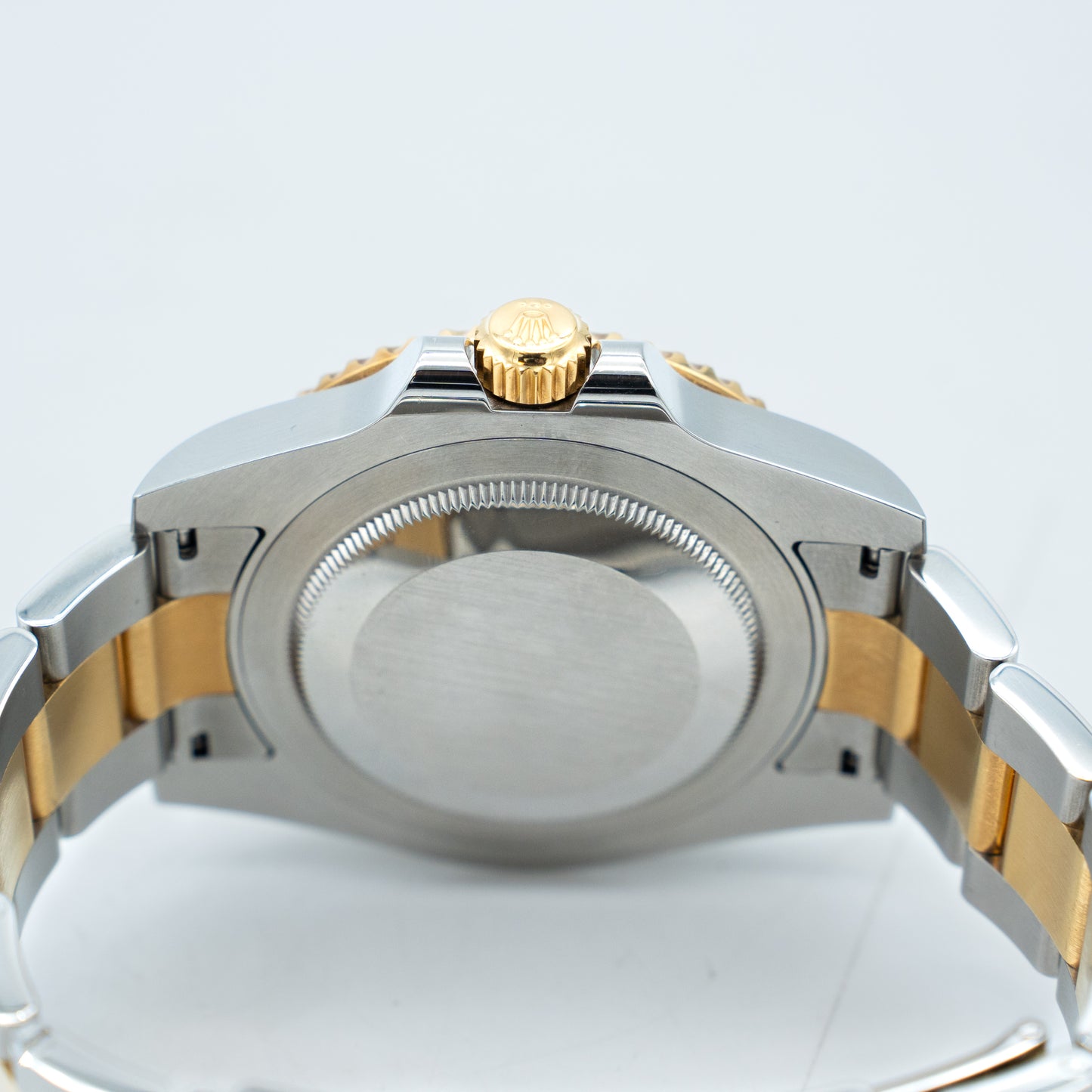 Rolex GMT-Master II Gold & Steel 116713LN Oyster Bracelet Black Dial