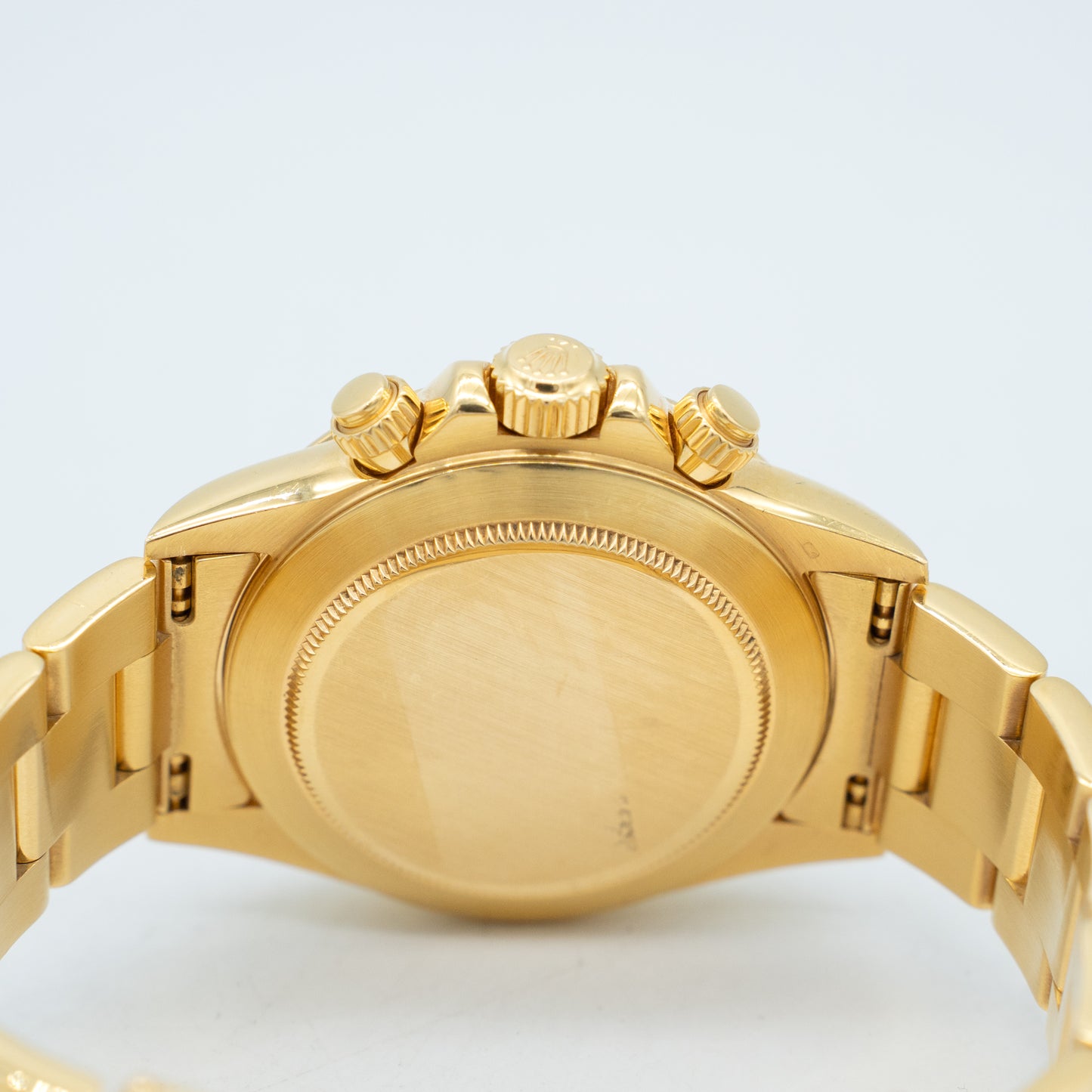 Rolex Daytona Yellow Gold Zenith Dial Mens Watch 16528