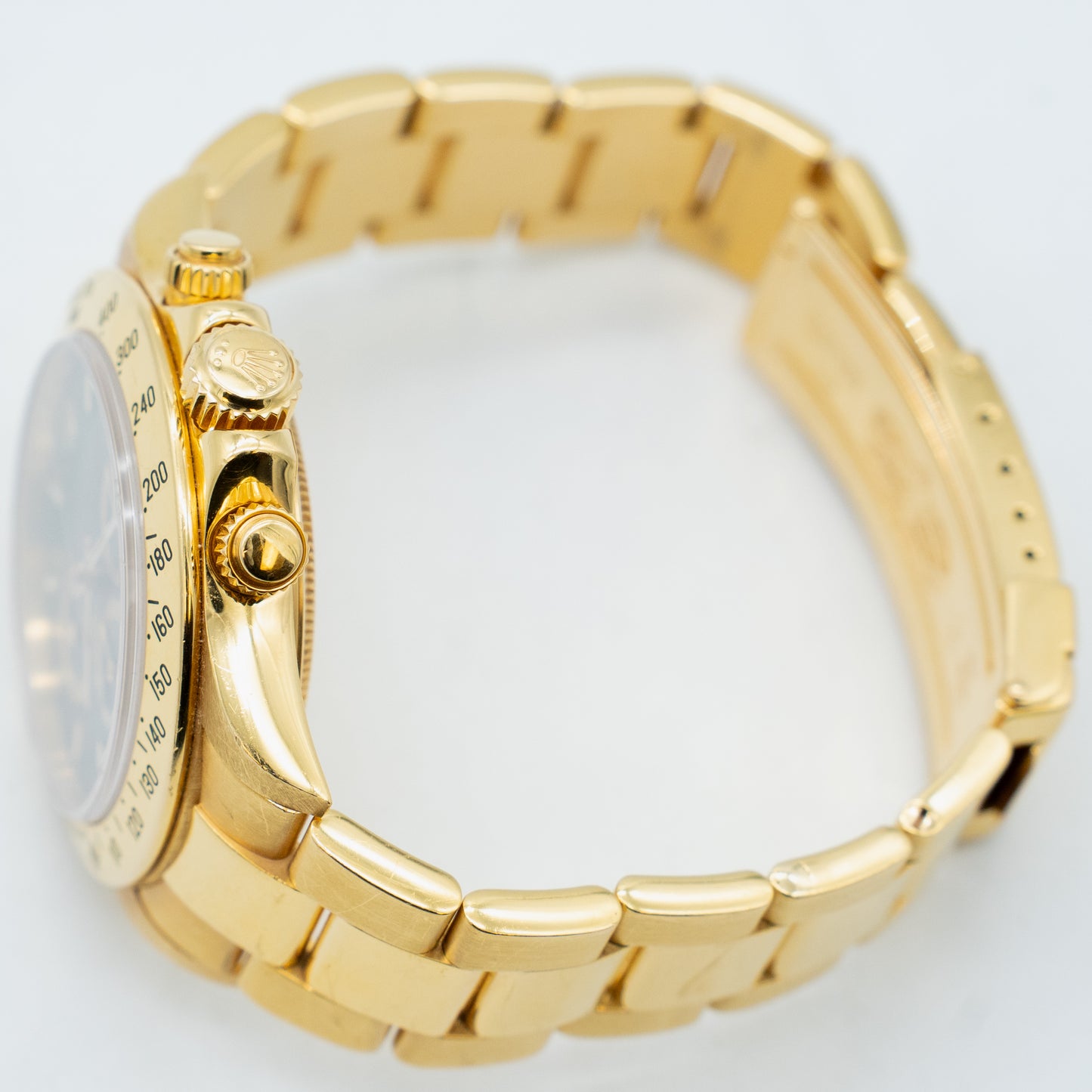 Rolex Daytona Yellow Gold Zenith Dial Mens Watch 16528