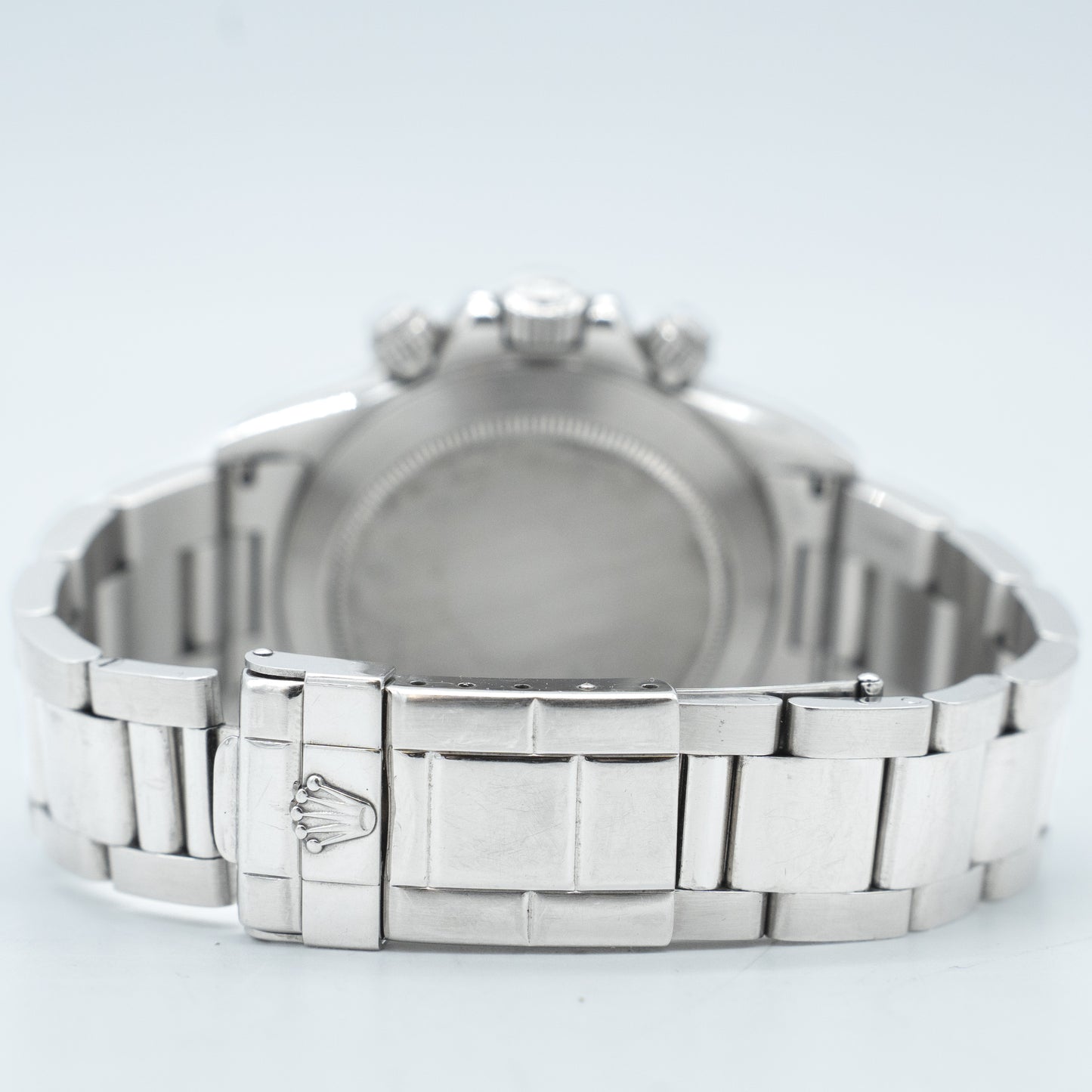 Rolex Daytona Zenith Stainless Steel Oyster Automatic White