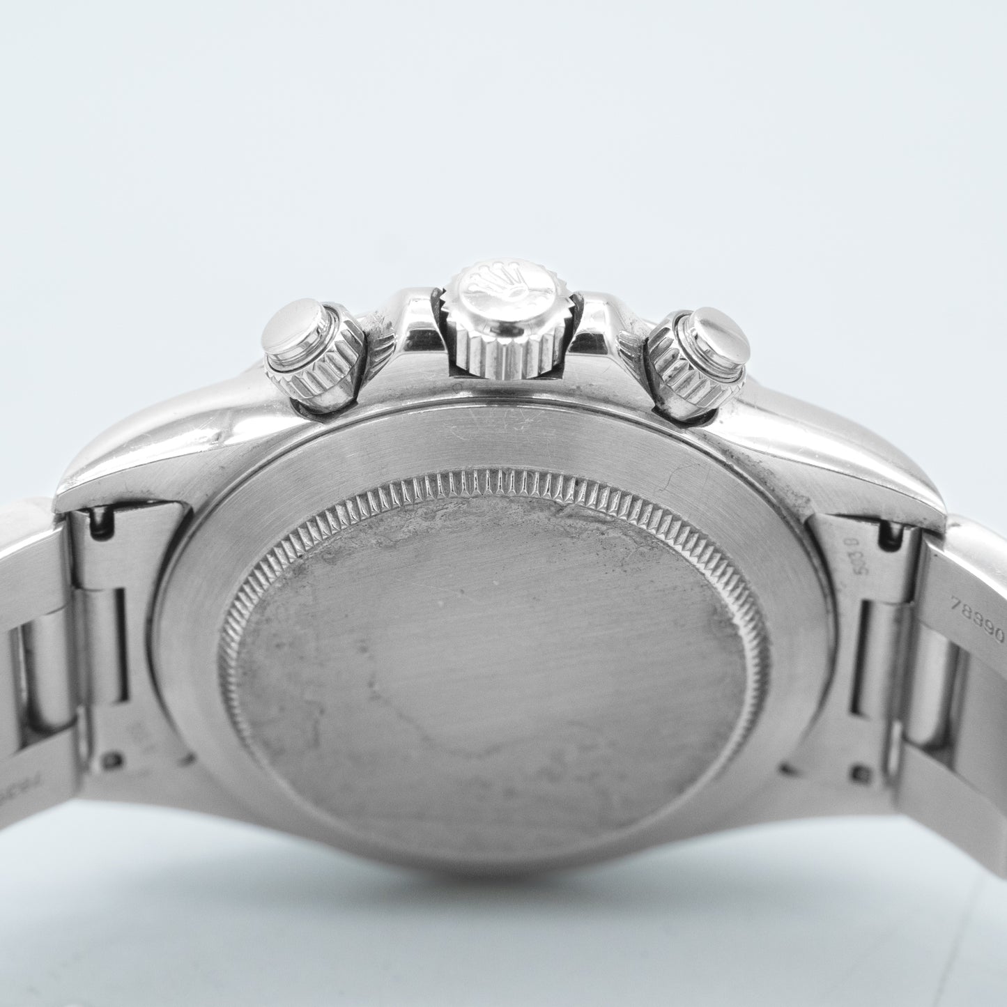 Rolex Daytona Zenith Stainless Steel Oyster Automatic White