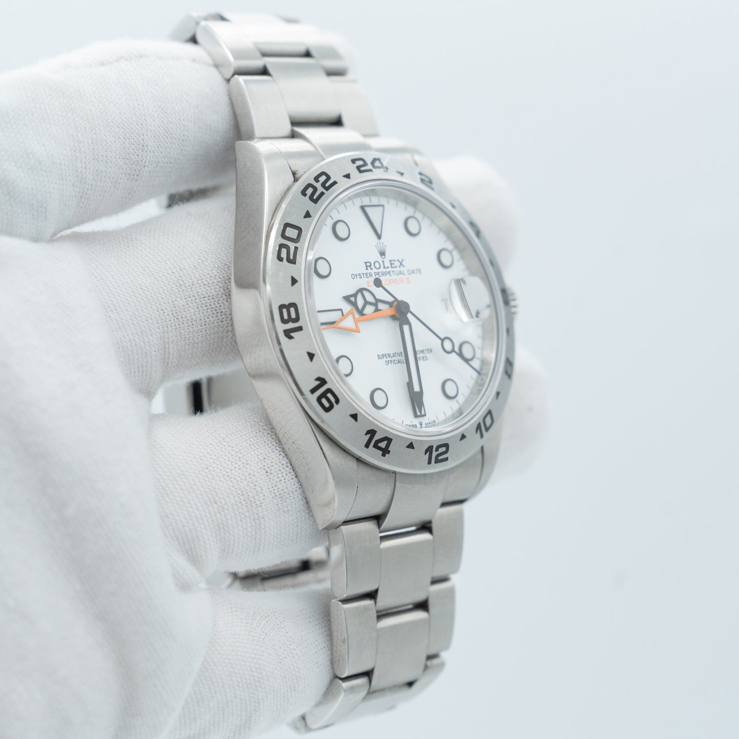 Rolex Explorer II Steel 42mm White Dial Ref: 226570