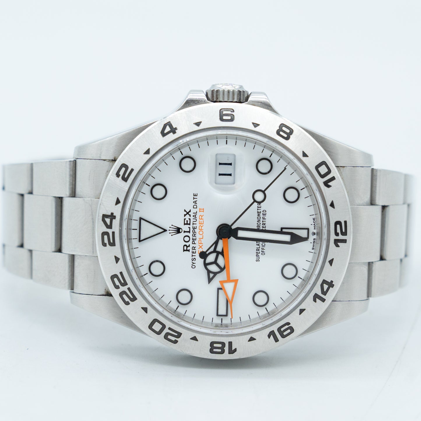 Rolex Explorer II Steel 42mm White Dial Ref: 226570