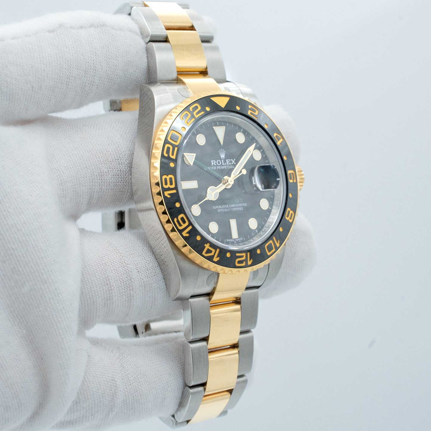 Rolex GMT-Master II Gold & Steel 116713LN Oyster Bracelet