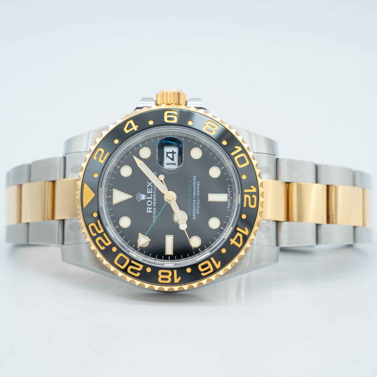 Rolex GMT-Master II Gold & Steel 116713LN Oyster Bracelet