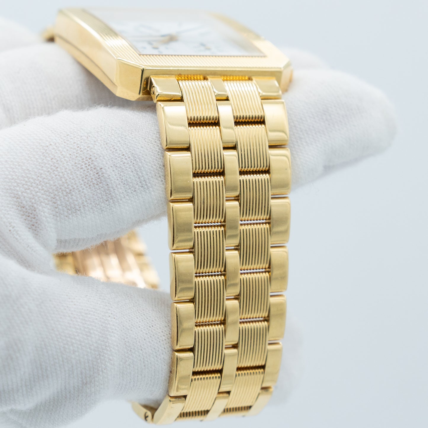Piaget Protocole Chronograph 14254 m601d 18k Yellow Gold Bracelet