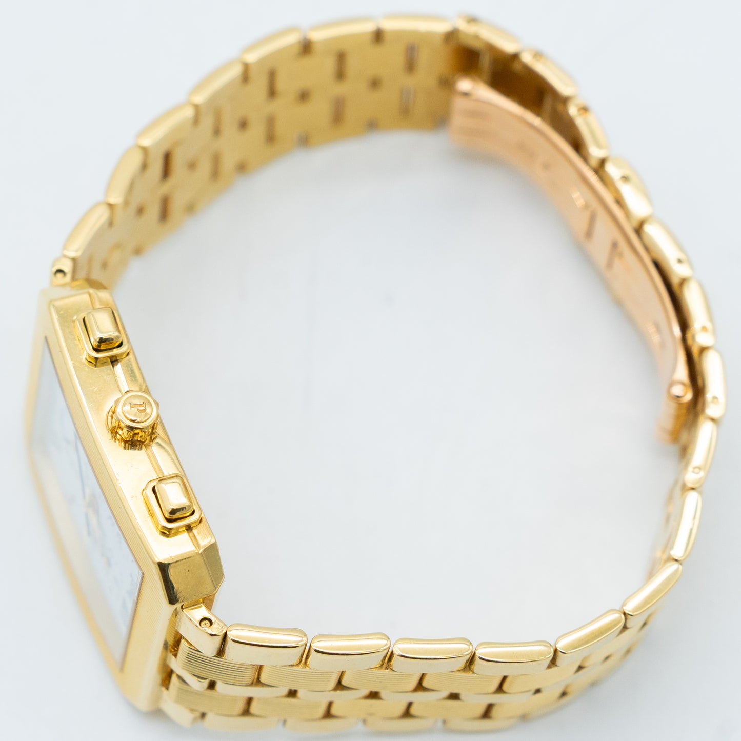 Piaget Protocole Chronograph 14254 m601d 18k Yellow Gold Bracelet