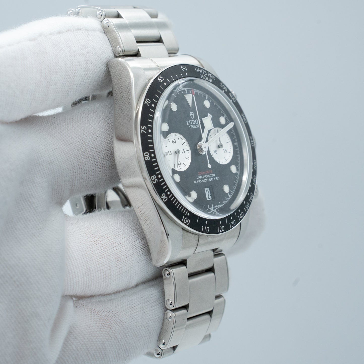Tudor Black Bay Chronograph Black Dial 41mm Steel 79360N