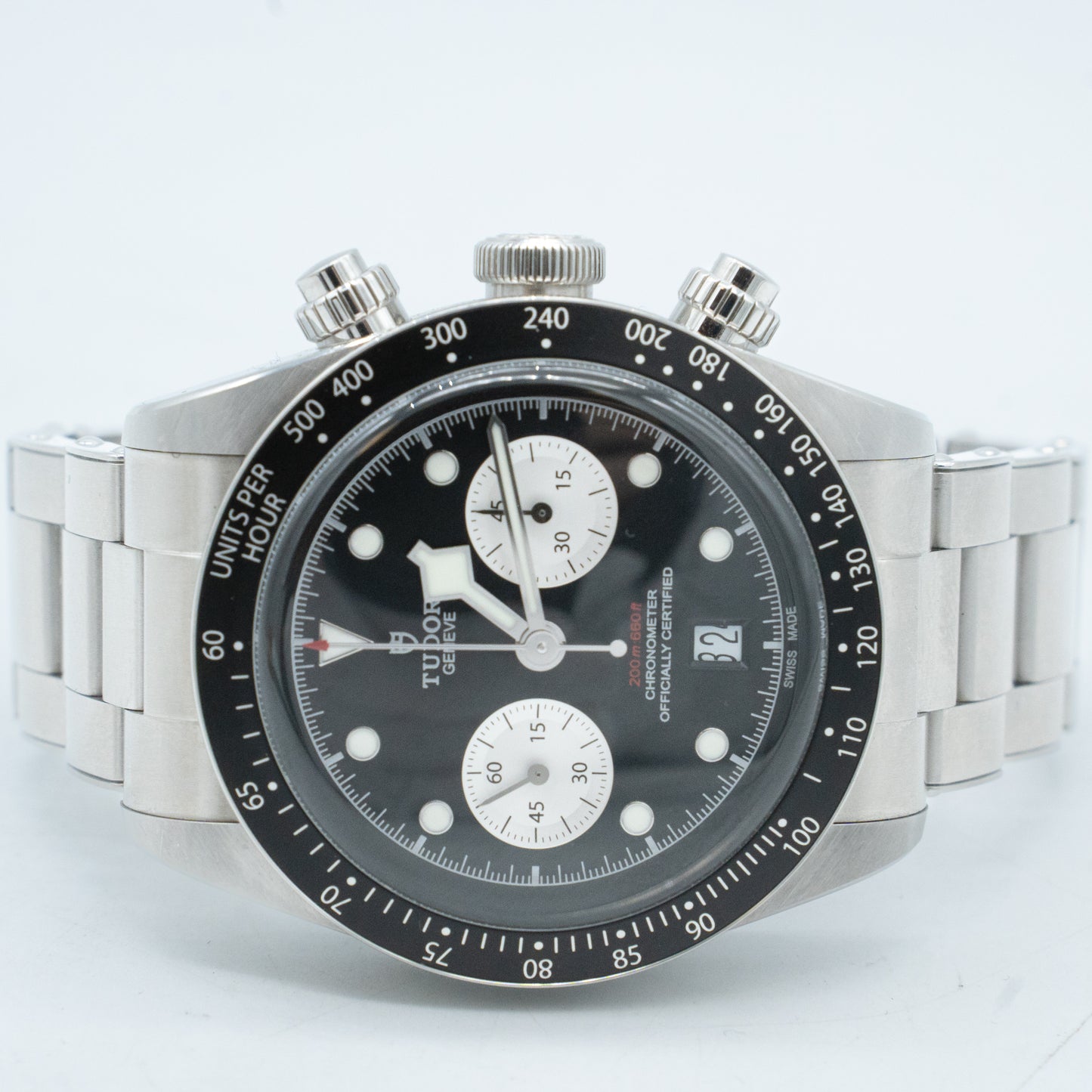 Tudor Black Bay Chronograph Black Dial 41mm Steel 79360N
