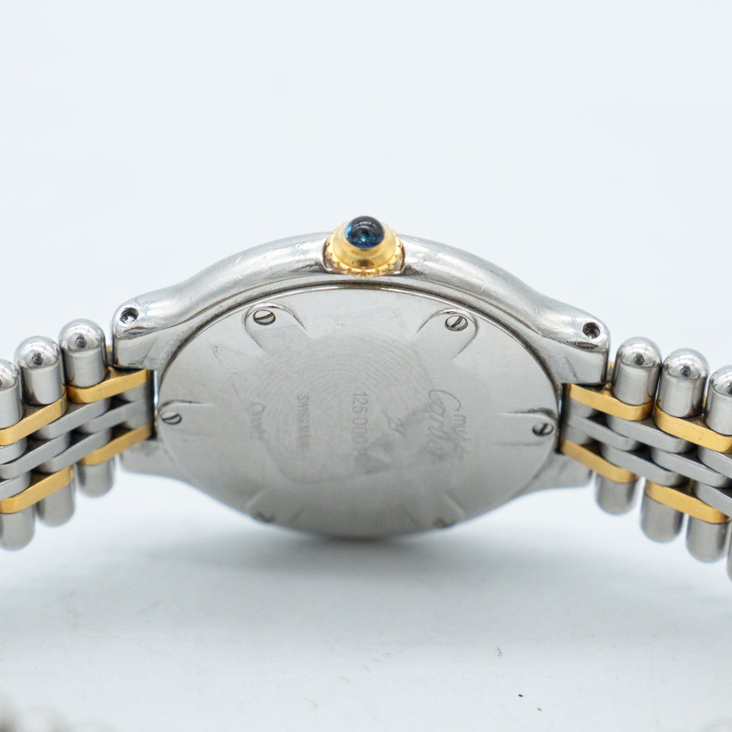 Cartier Must 21 Stainless Steel and Yellow Gold 28mm Watch