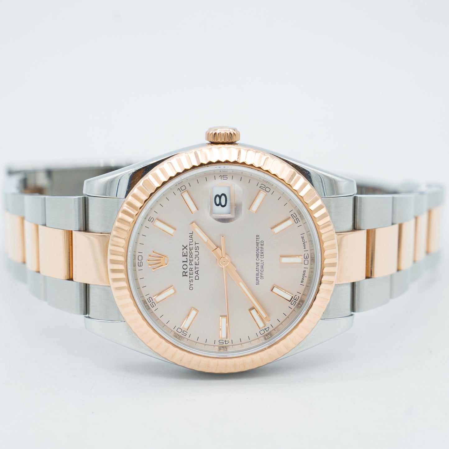 Rolex Datejust 41mm 126331 Two-Tone Oyster Sundust Dial