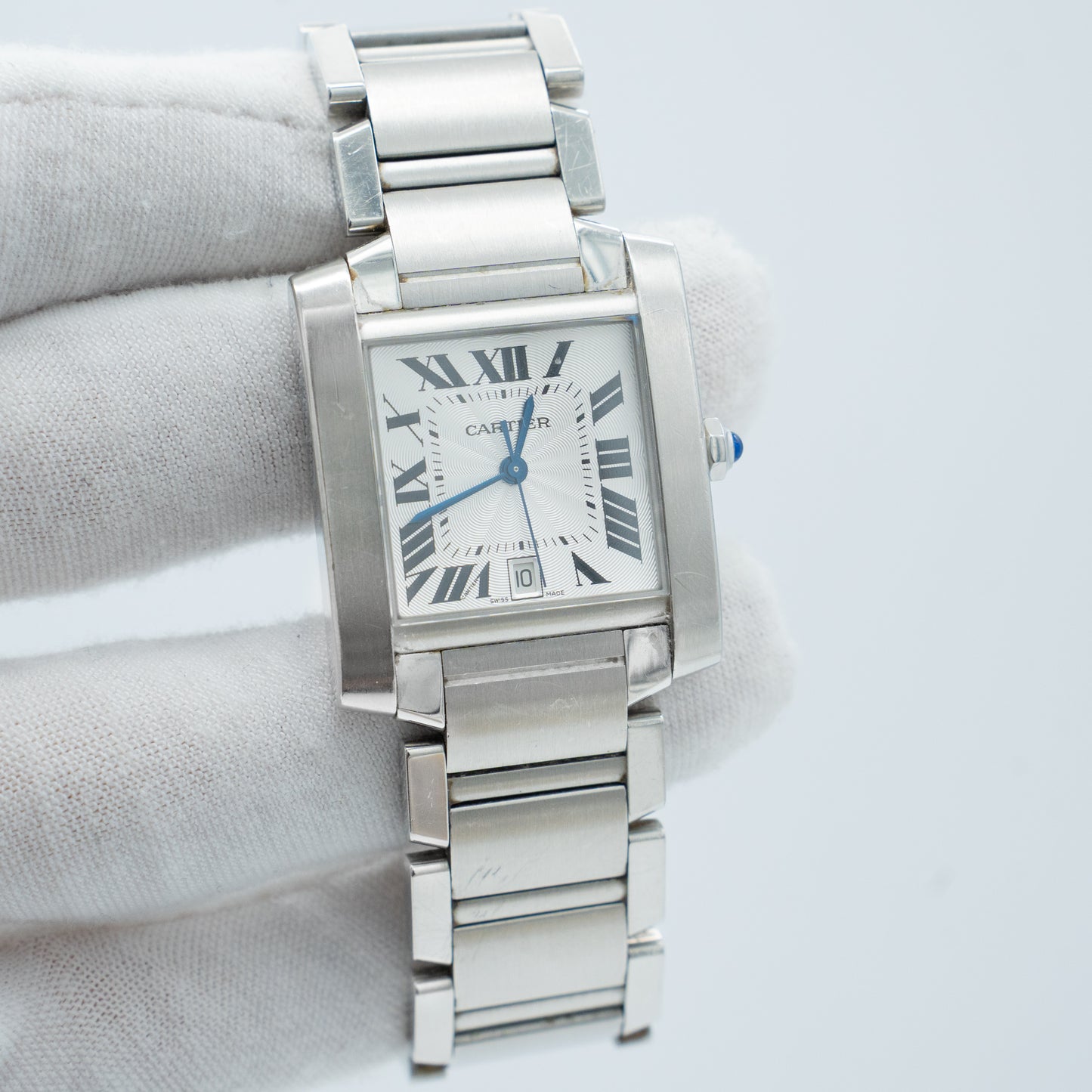 Cartier Tank Francaise 2302 Automatic Stainless Steel 28mm
