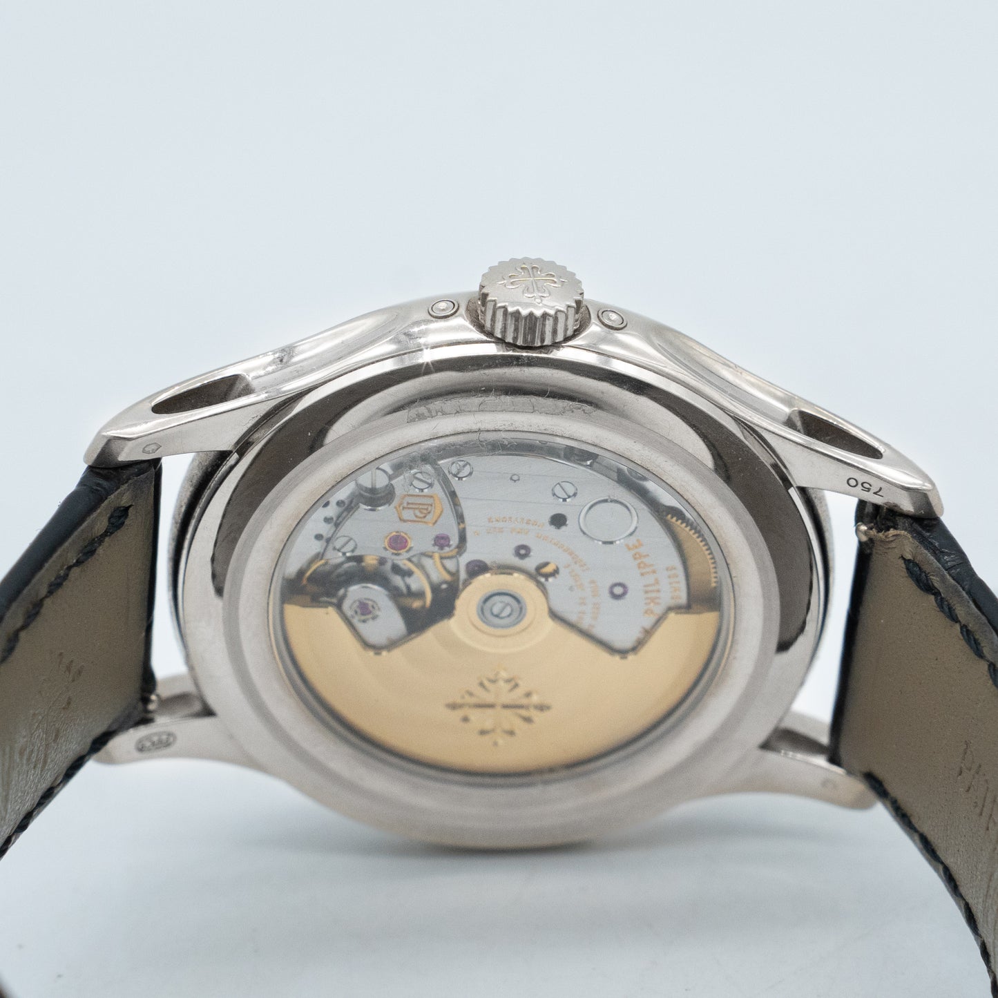 Patek Philippe 5205G-013 "Bleu Dégradé" 18kt White Gold Annual Calendar