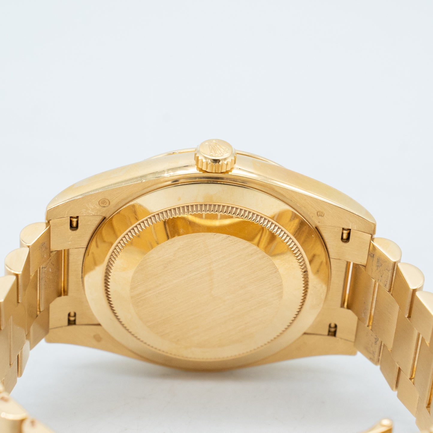 Rolex Day-Date 40mm Factory Champagne Baguette Diamond Watch 228238