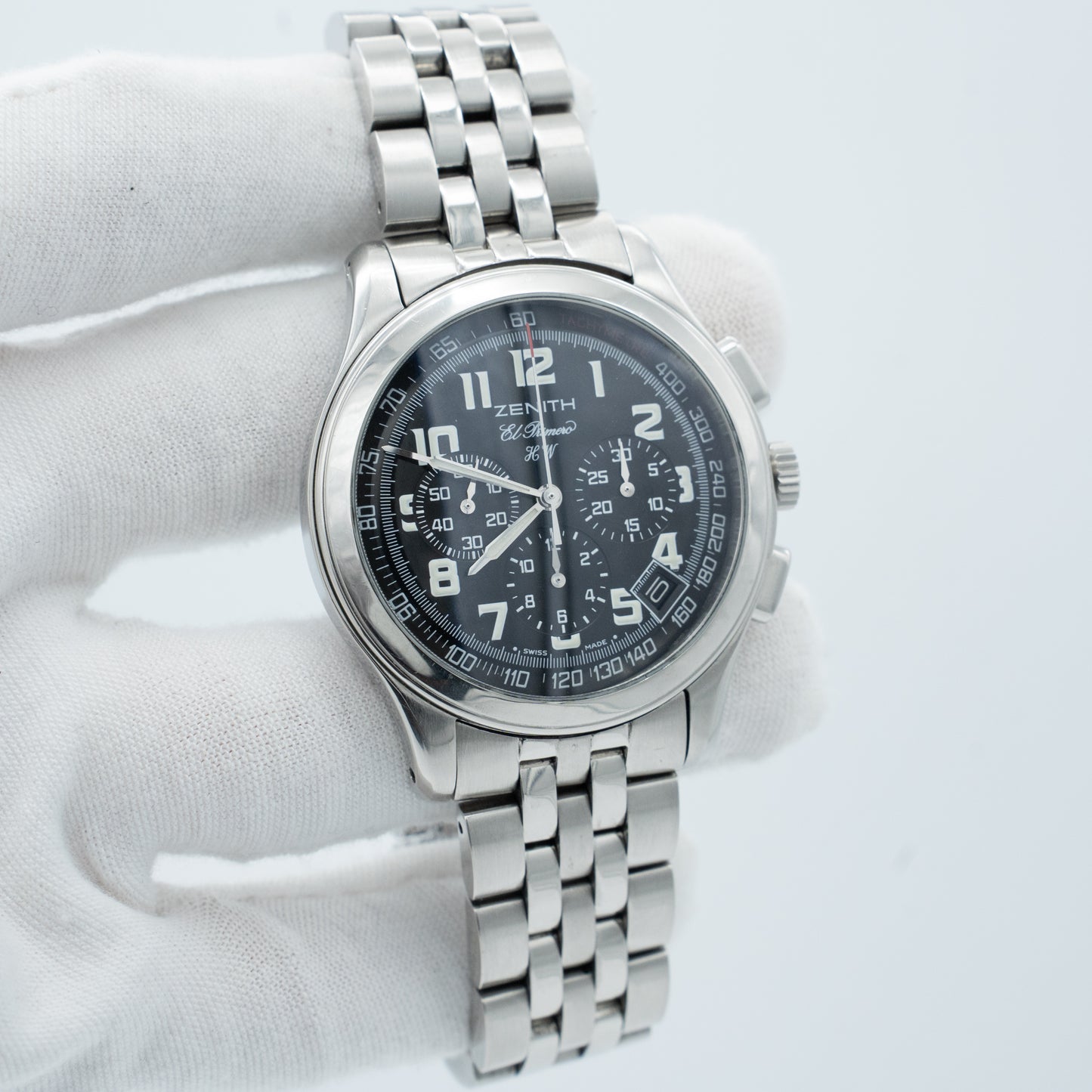 ZENITH 02.0500.420 Class El Primero HW Manual Stainless steel mens