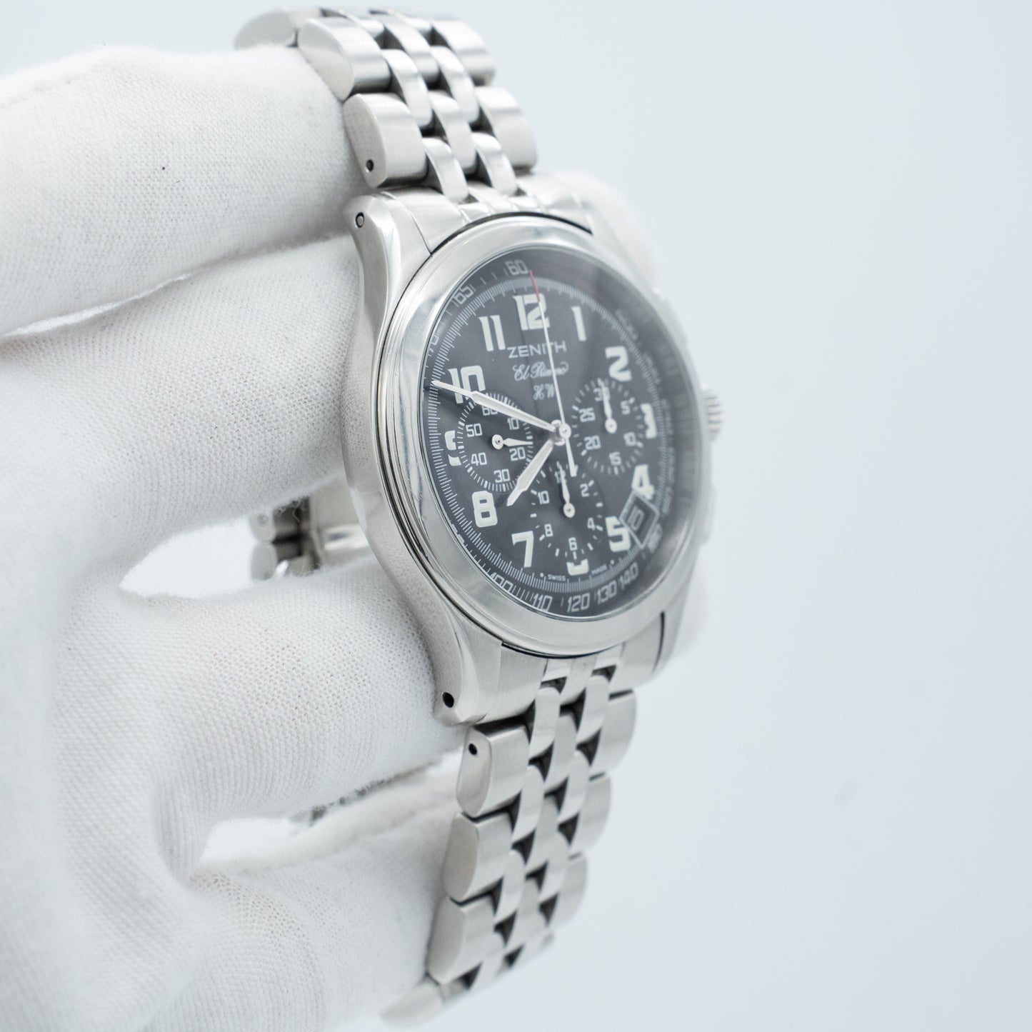 ZENITH 02.0500.420 Class El Primero HW Manual Stainless steel mens