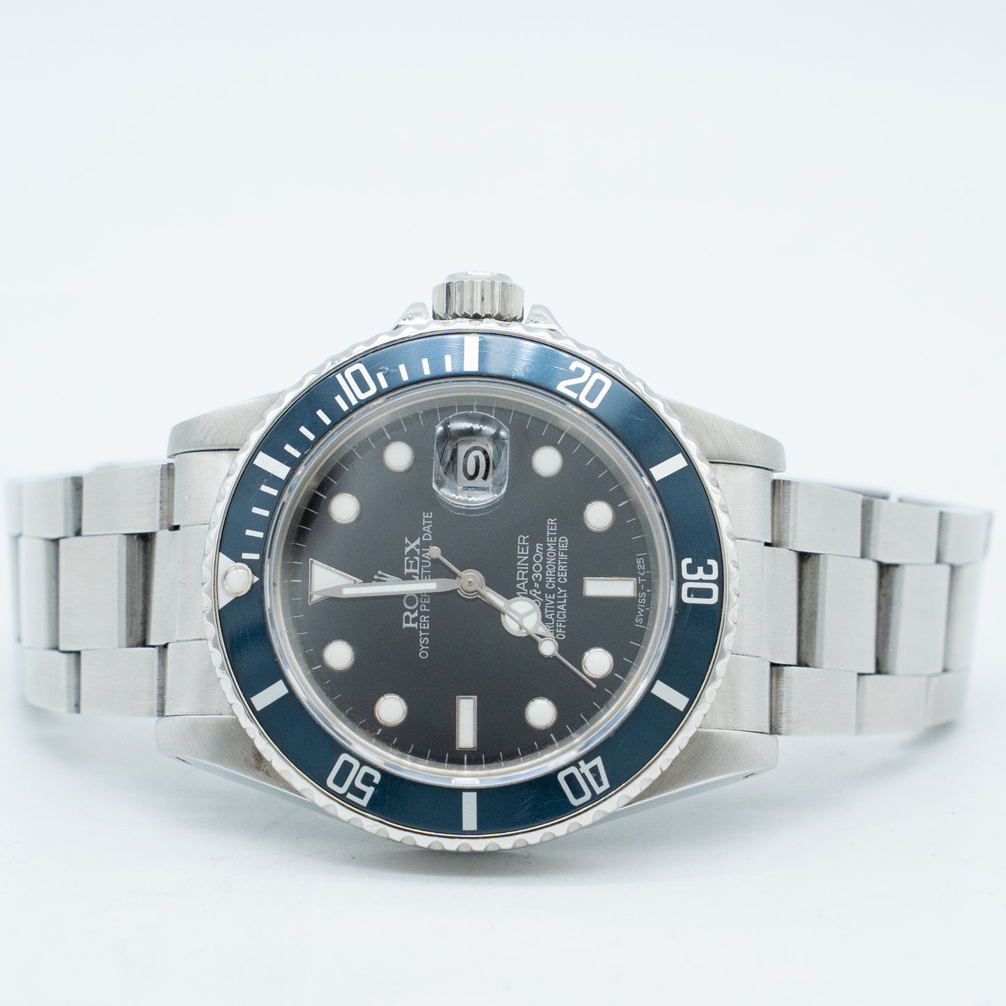 Rolex Submariner Date 16800 40mm Steel Oyster Automatic Watch