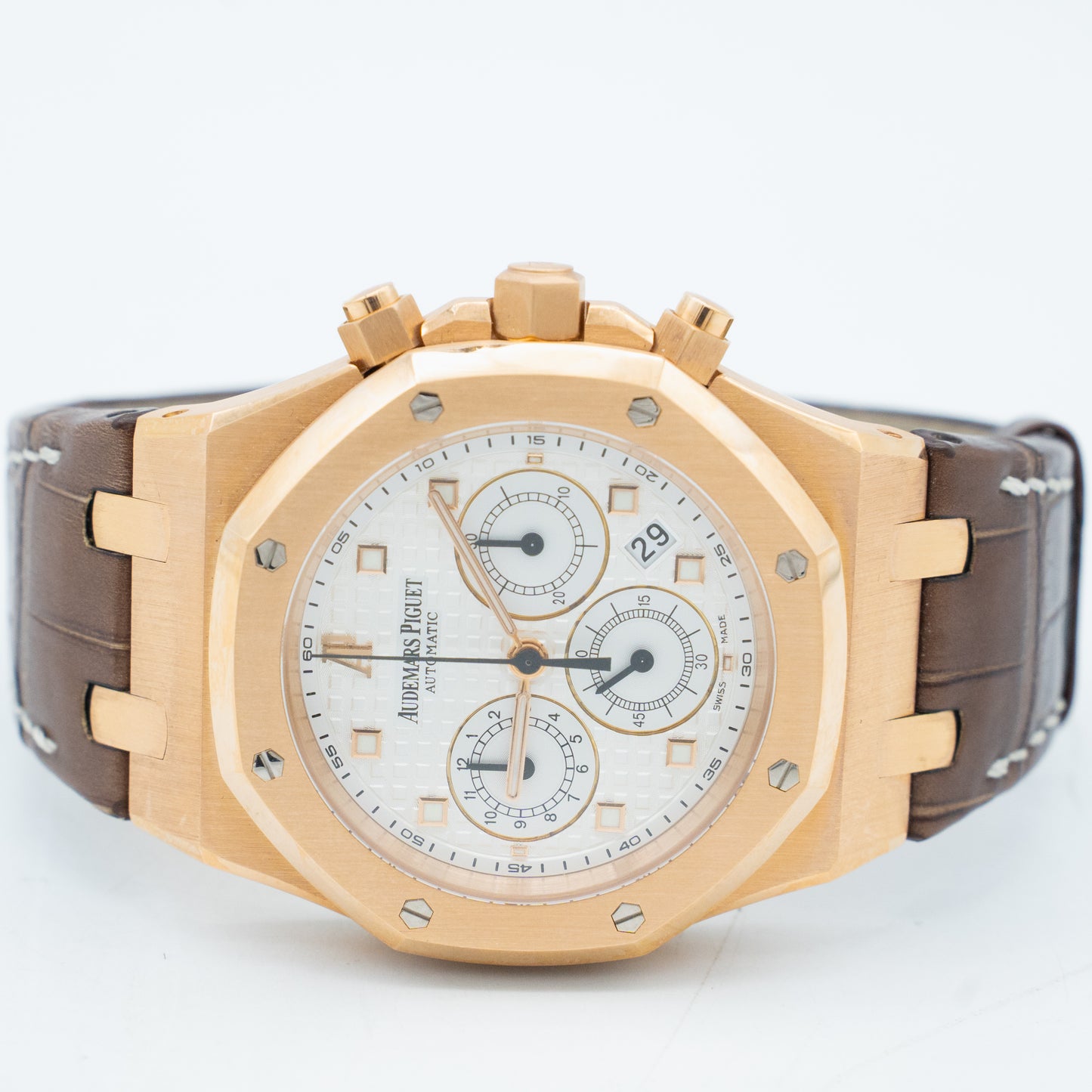 Audemars Piguet Royal Oak 18K Rose Gold Mens Watch 26022OR.OO.D088CR.01