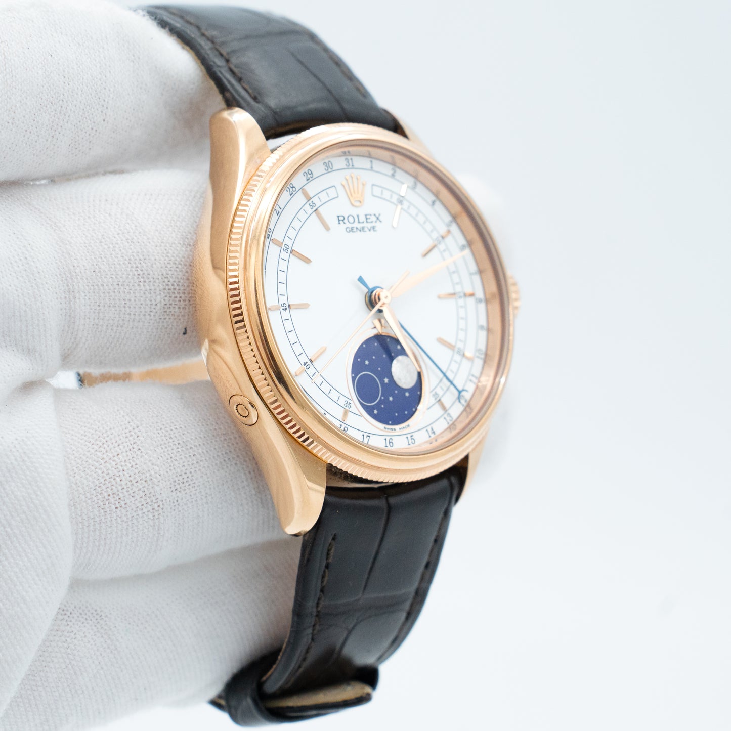 Rolex Cellini Moonphase Rose Gold 50535