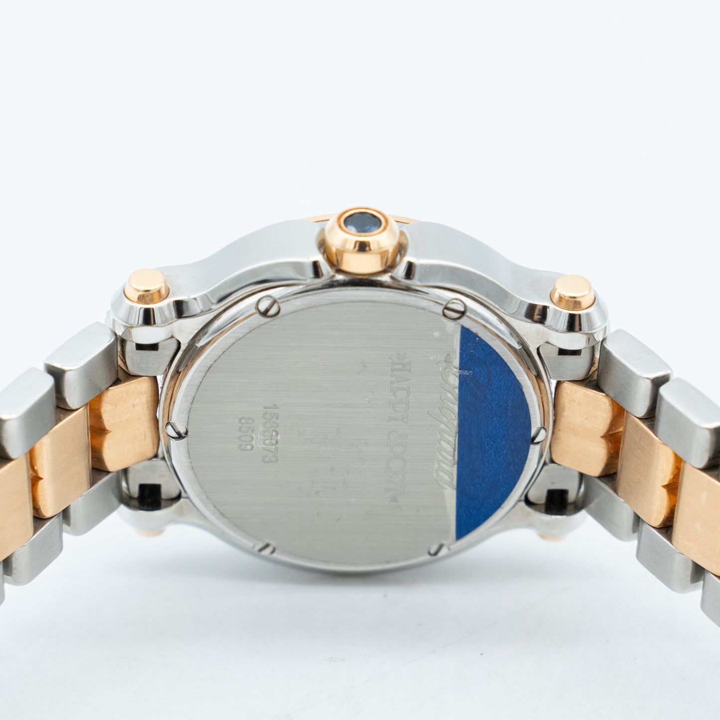 Chopard Happy Sport 278509-6003 30mm White Dial 18k Rose Gold