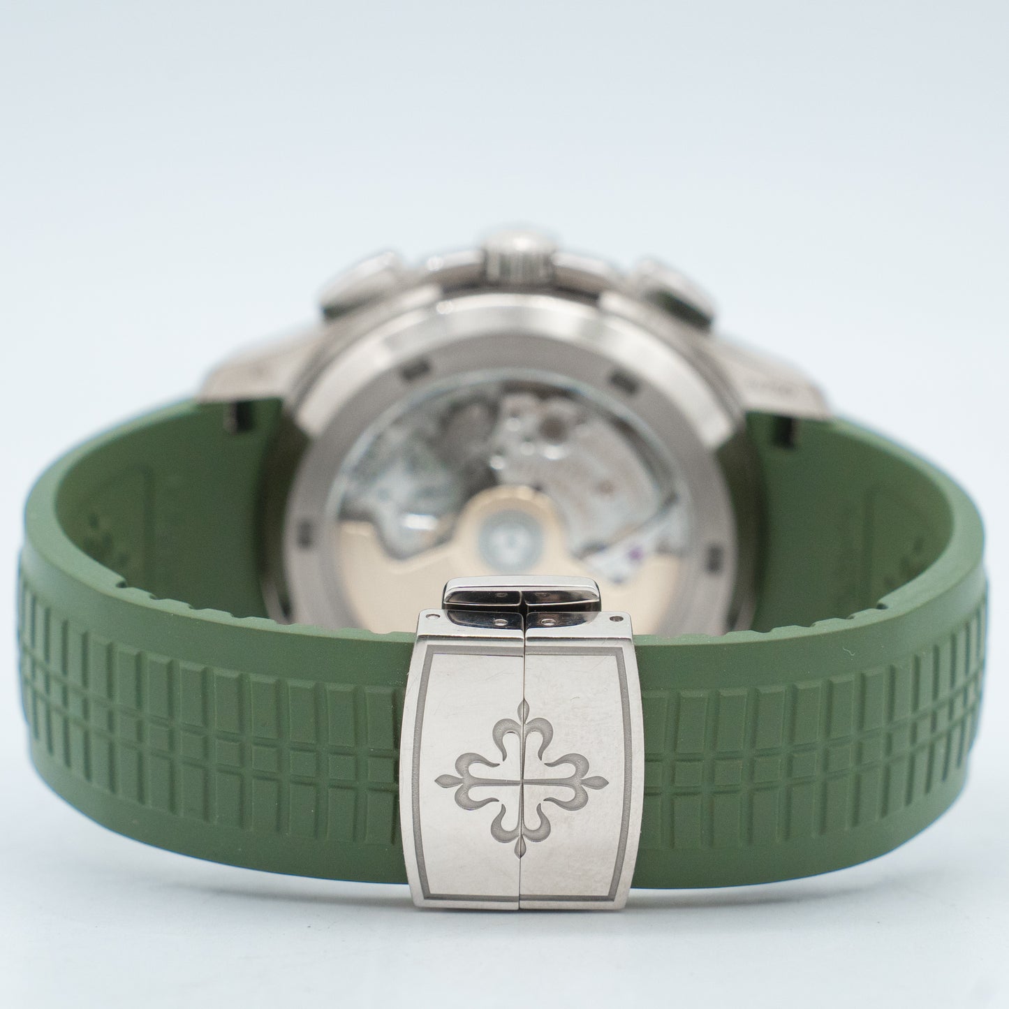 Patek Philippe Aquanaut 5968G-010 White Gold Khaki Green Dial
