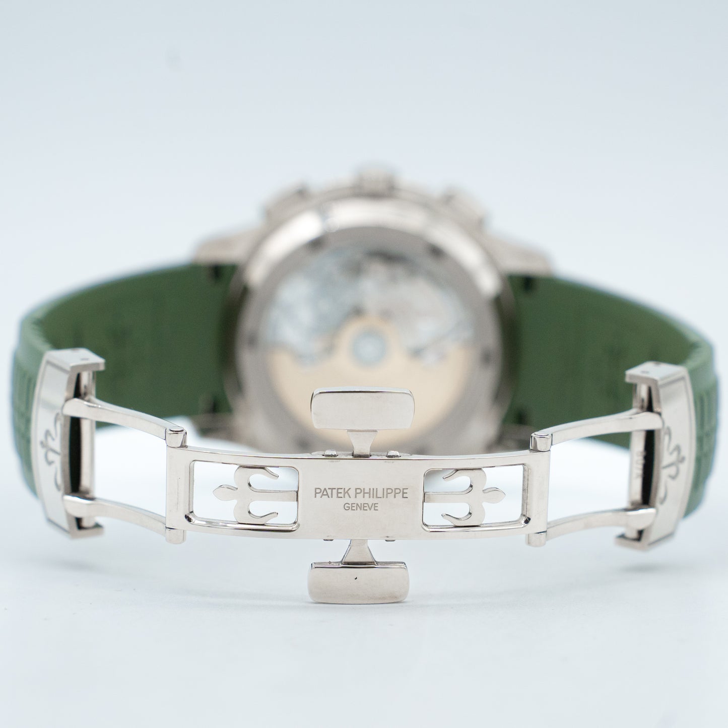Patek Philippe Aquanaut 5968G-010 White Gold Khaki Green Dial