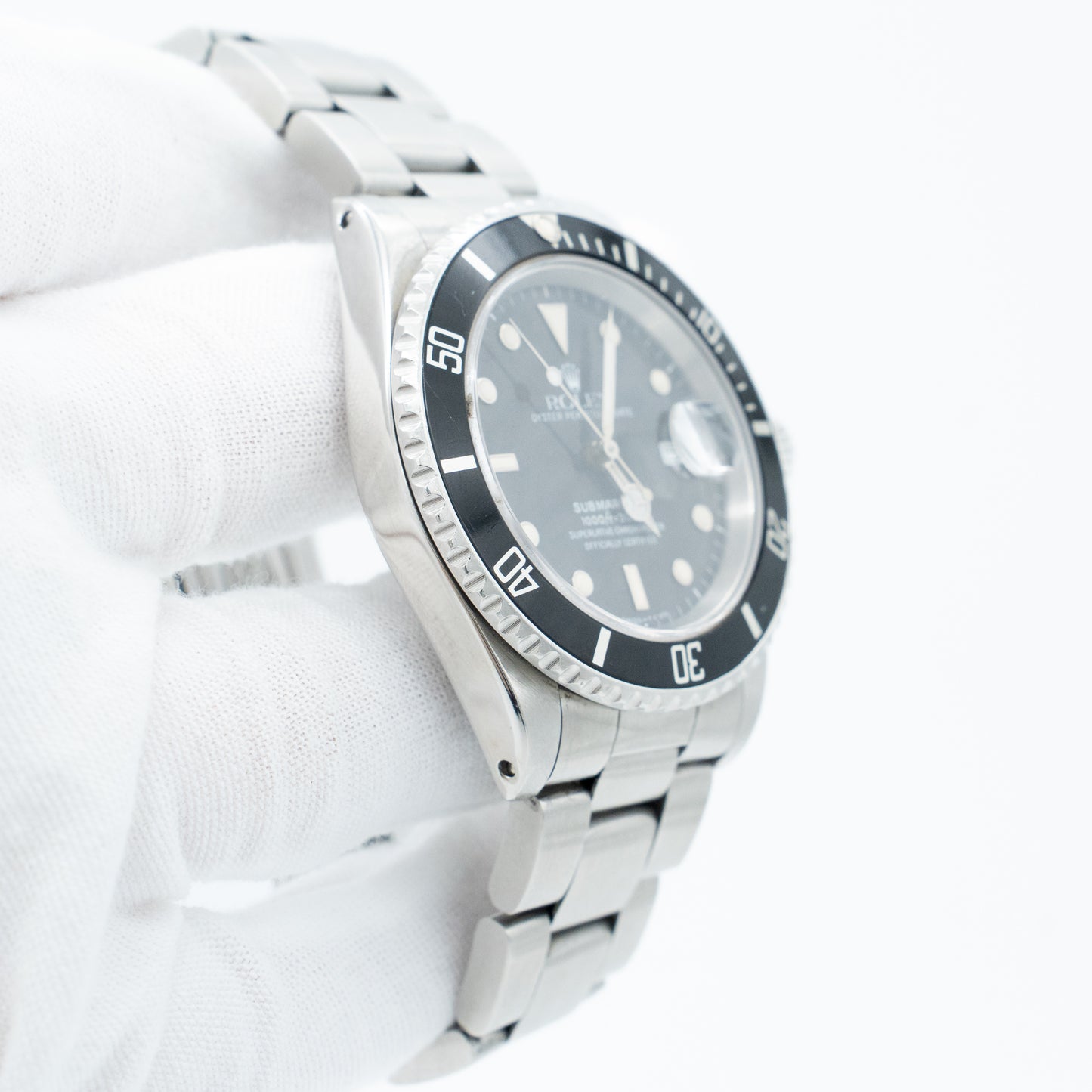Rolex Submariner Date 40mm 16610 Black Stainless Steel