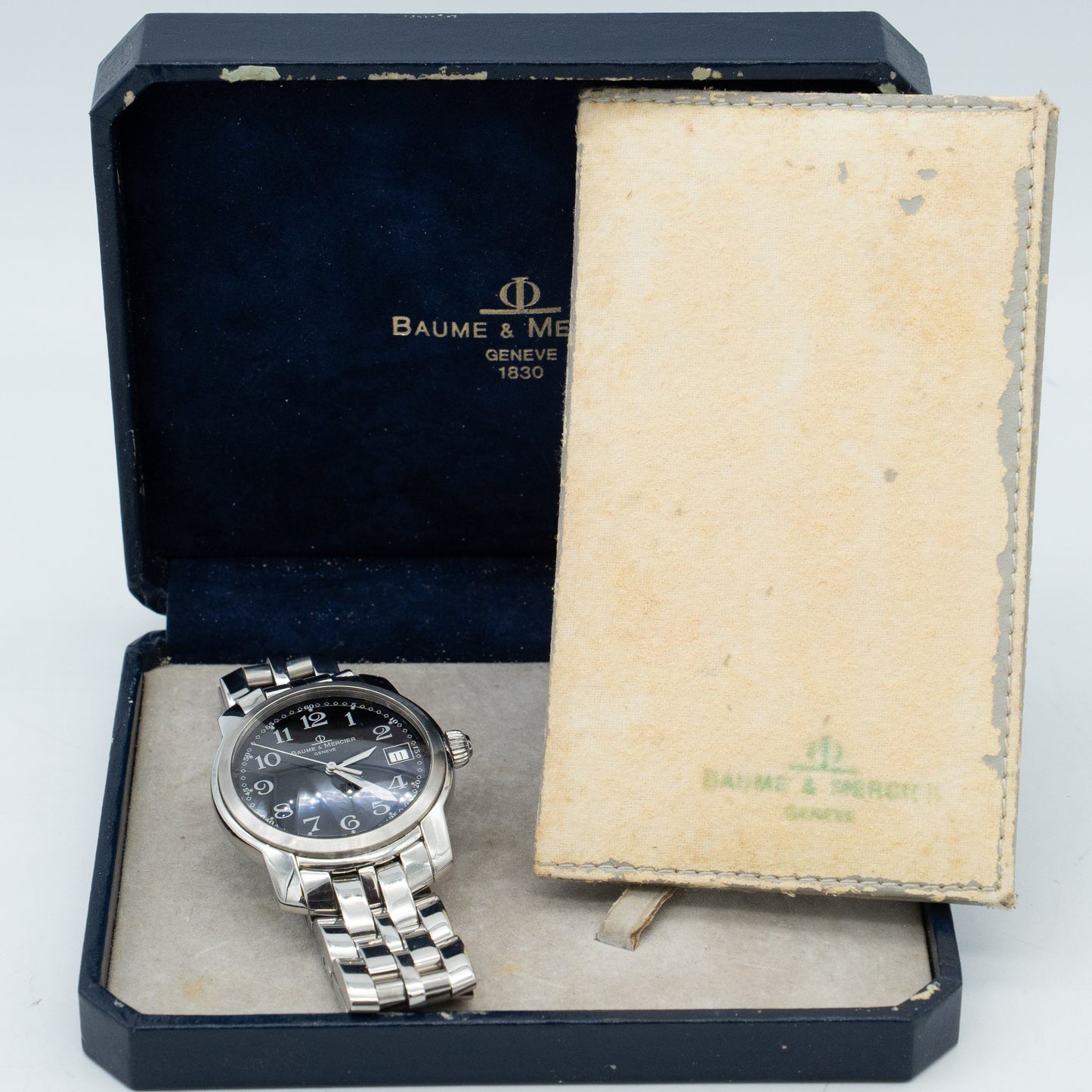 Baume & Mercier MV045214 Black Dial Quartz 37mm Round Dial