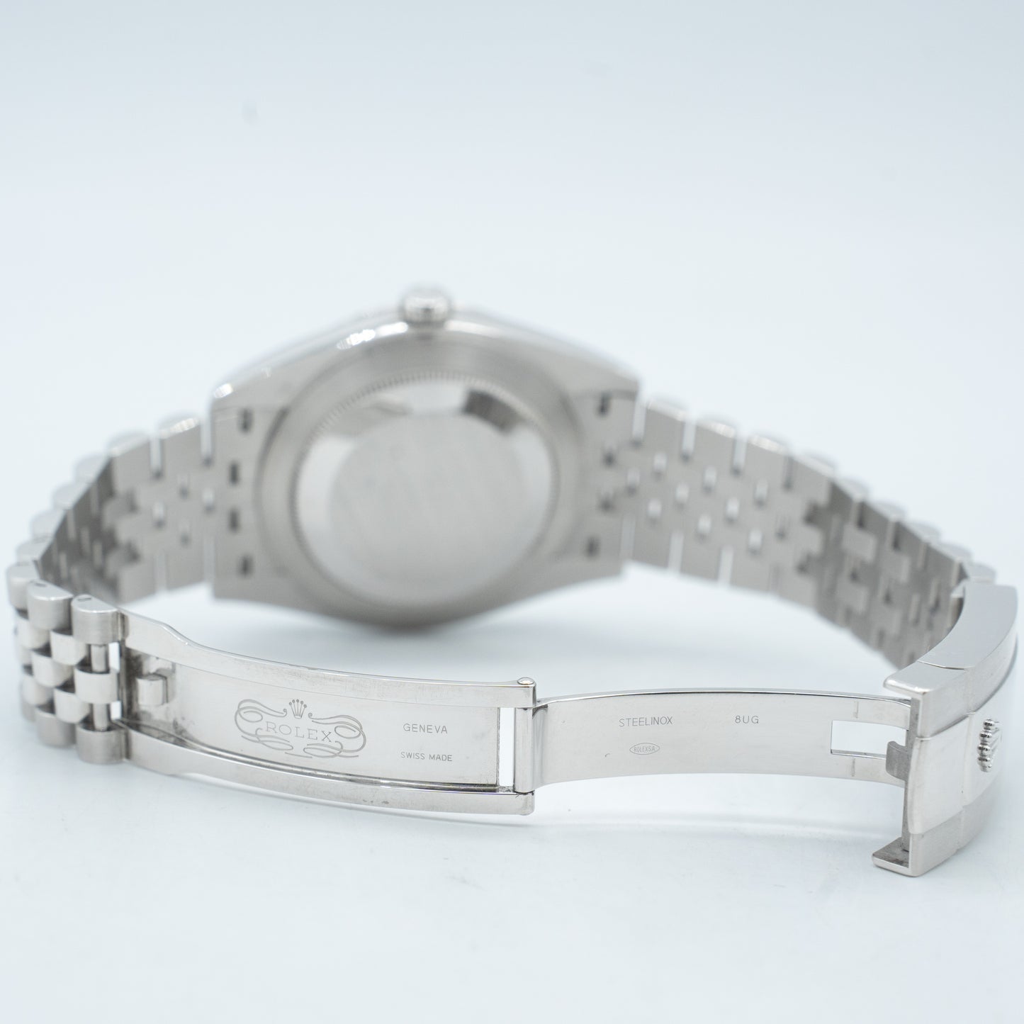 Rolex Datejust 41 2021 Blue Diamond Dial Fluted Bezel Stainless Steel