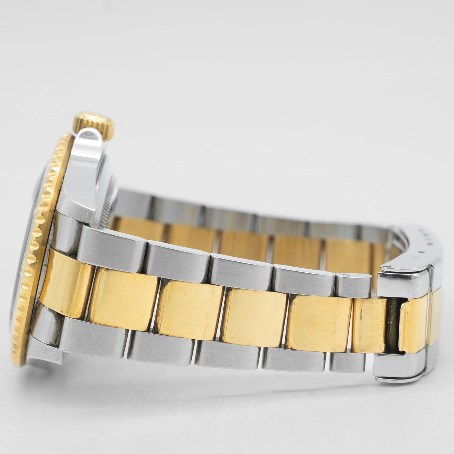 Rolex Submariner Date 40mm Blue Two-Tone 18K Yellow Gold Stainless 16613N
