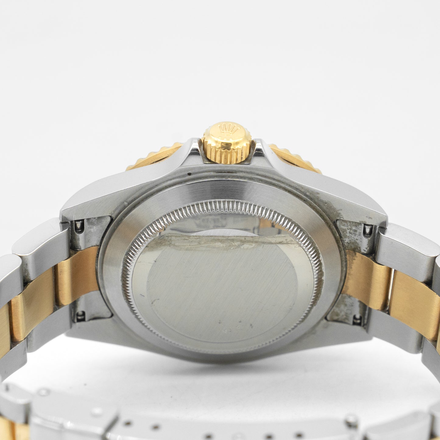 Rolex Submariner Date 40mm Blue Two-Tone 18K Yellow Gold Stainless 16613N