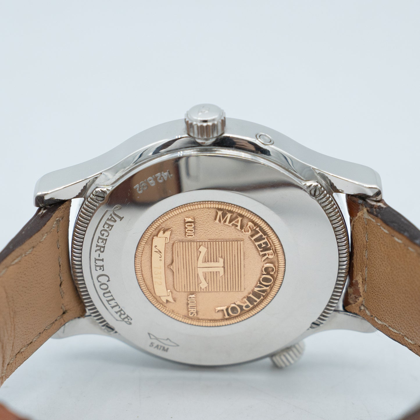 Jaeger LeCoultre Master Geographic Steel 142.8.92 with Ebay Authenticity Card