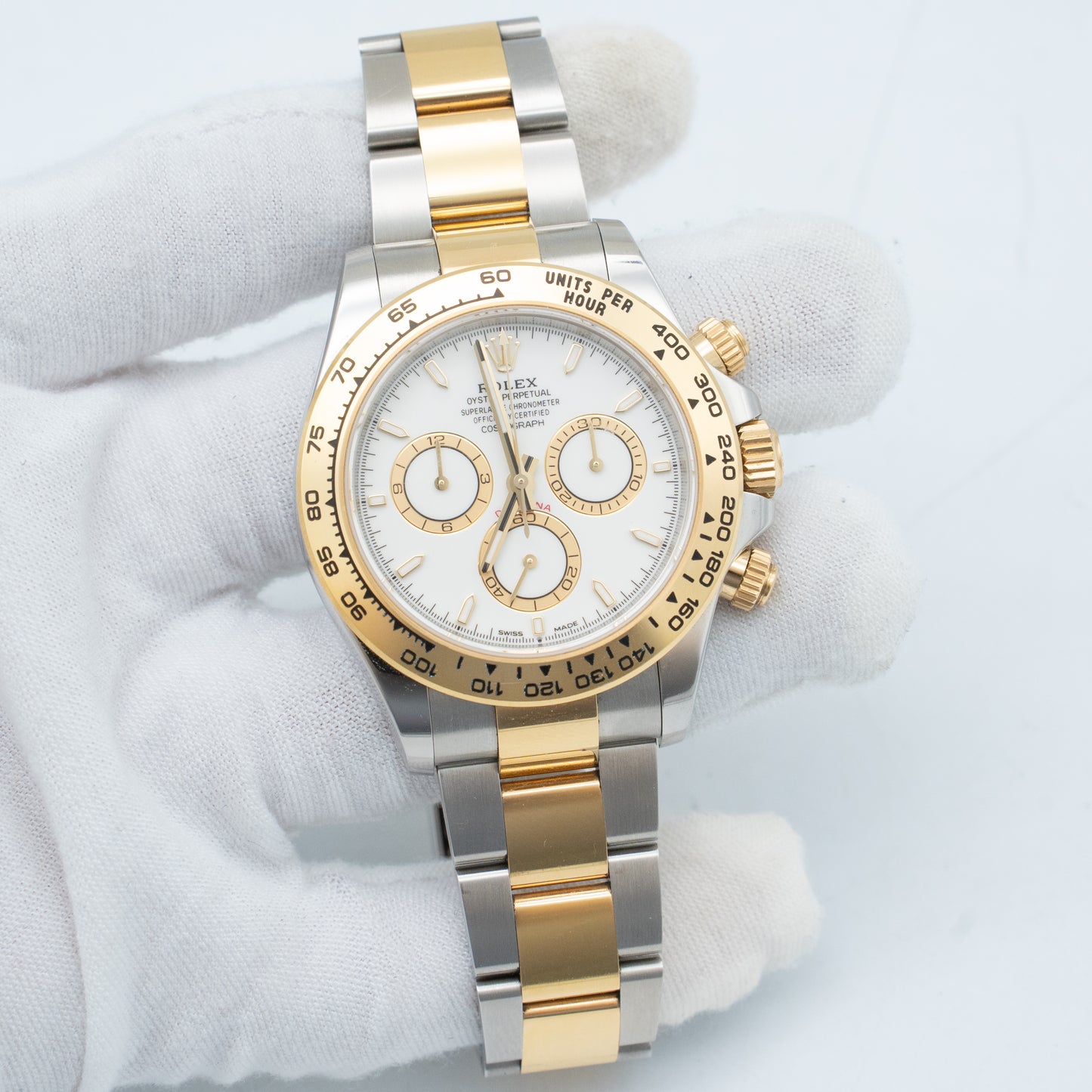 Rolex Daytona 126503 White Gold and Steel 40 mm 2024 B&P