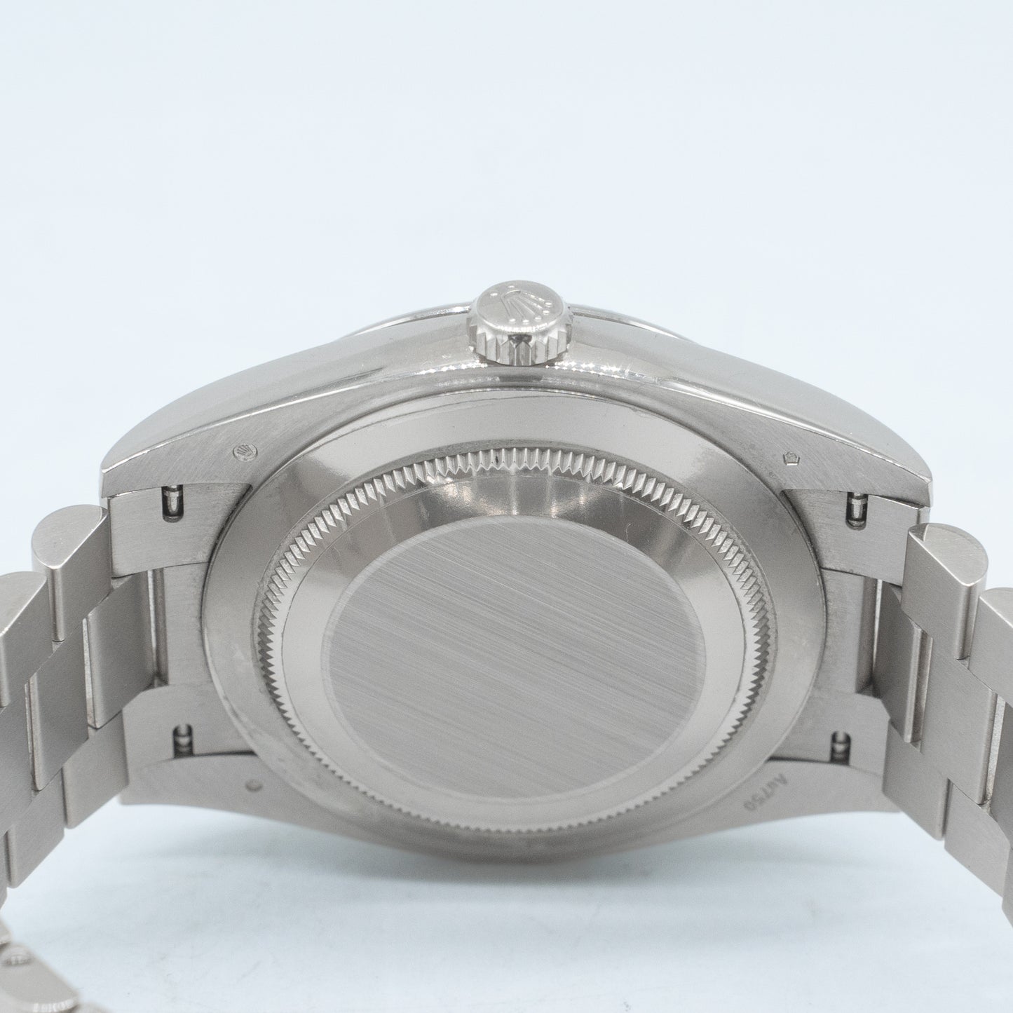 Rolex Day-Date President 18K White Gold OLIVE GREEN ROMAN 40mm 228239 B&P 2022