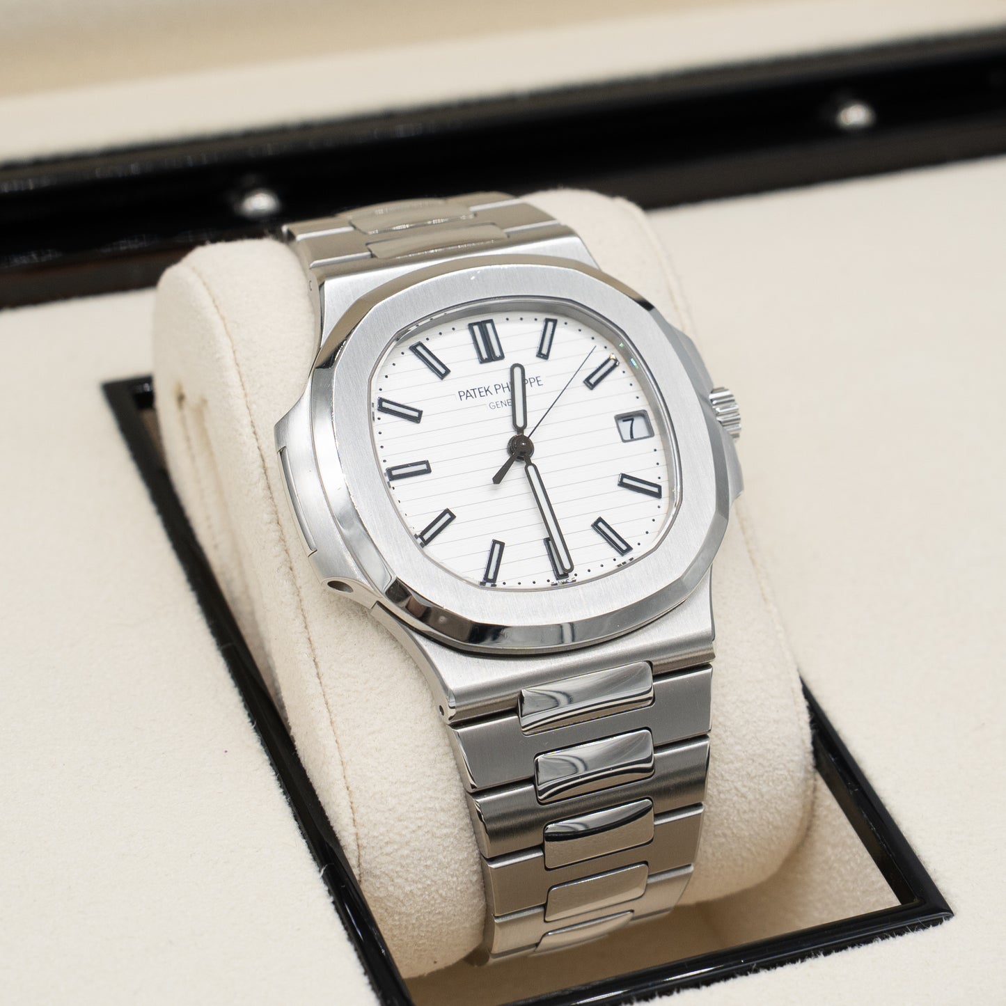 Patek Philippe Nautilus 5711/1A-011 Stainless Steel White Dial 2012 B&P