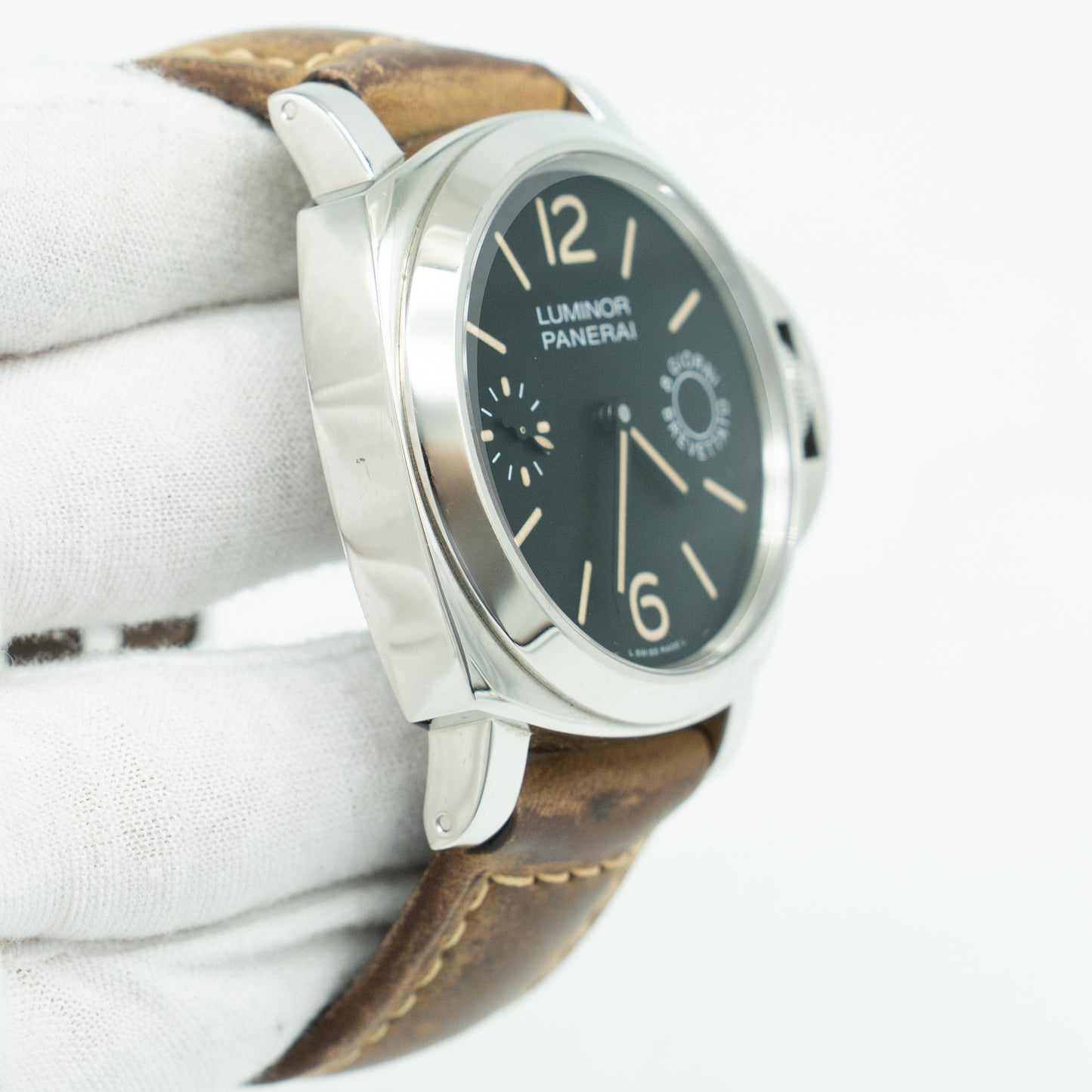PANERAI Luminor Marina 3Days PAM00359 Black Dial Automatic Men's Watch B&P