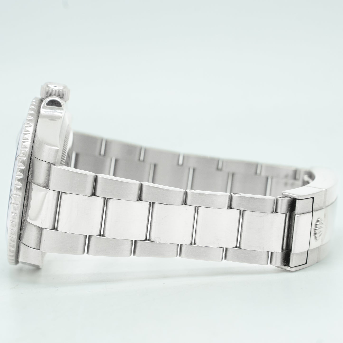 Rolex Submariner 'Smurf' 18kt White Gold Blue Ceramic 116619 2014 B&P