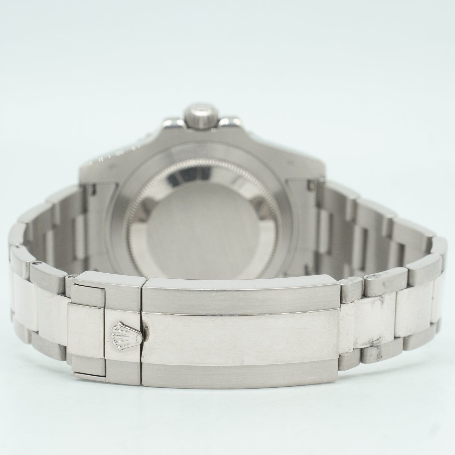 Rolex Submariner 'Smurf' 18kt White Gold Blue Ceramic 116619 2014 B&P